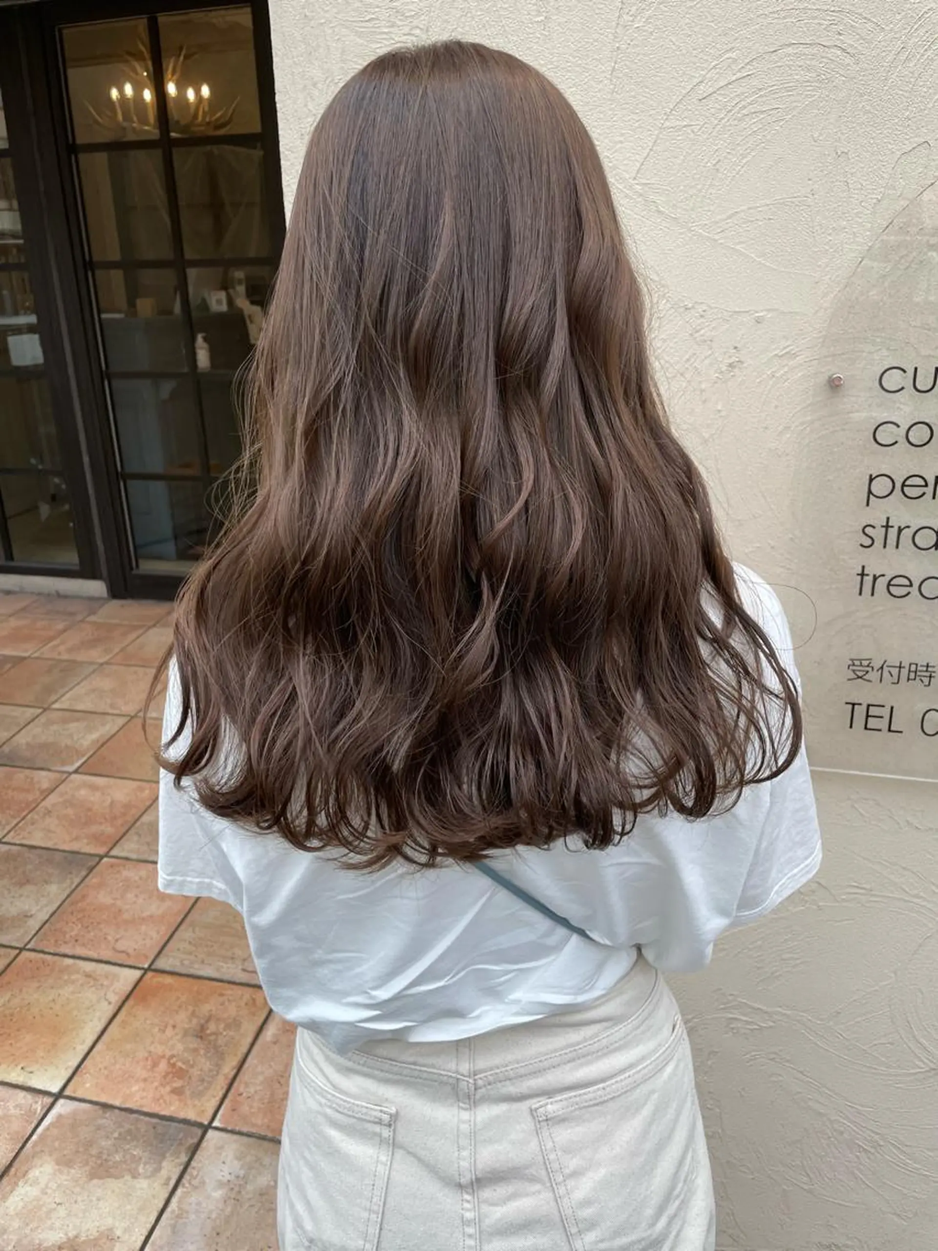 ロング 𝐌𝐨𝐞/透明感 暖色ボブ🤍のヘアスタイル