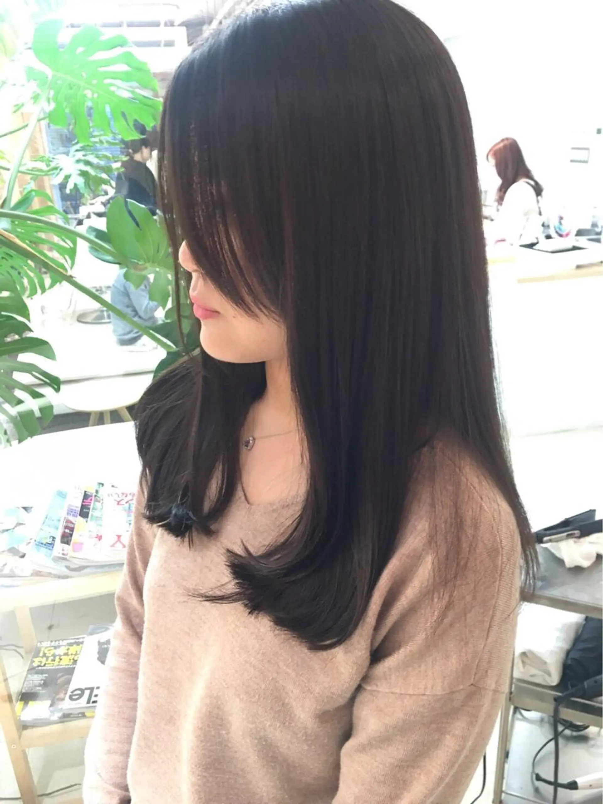 ロング ヘアカラー ✨オール年代🆗 🤍内田亜由子のヘアスタイル