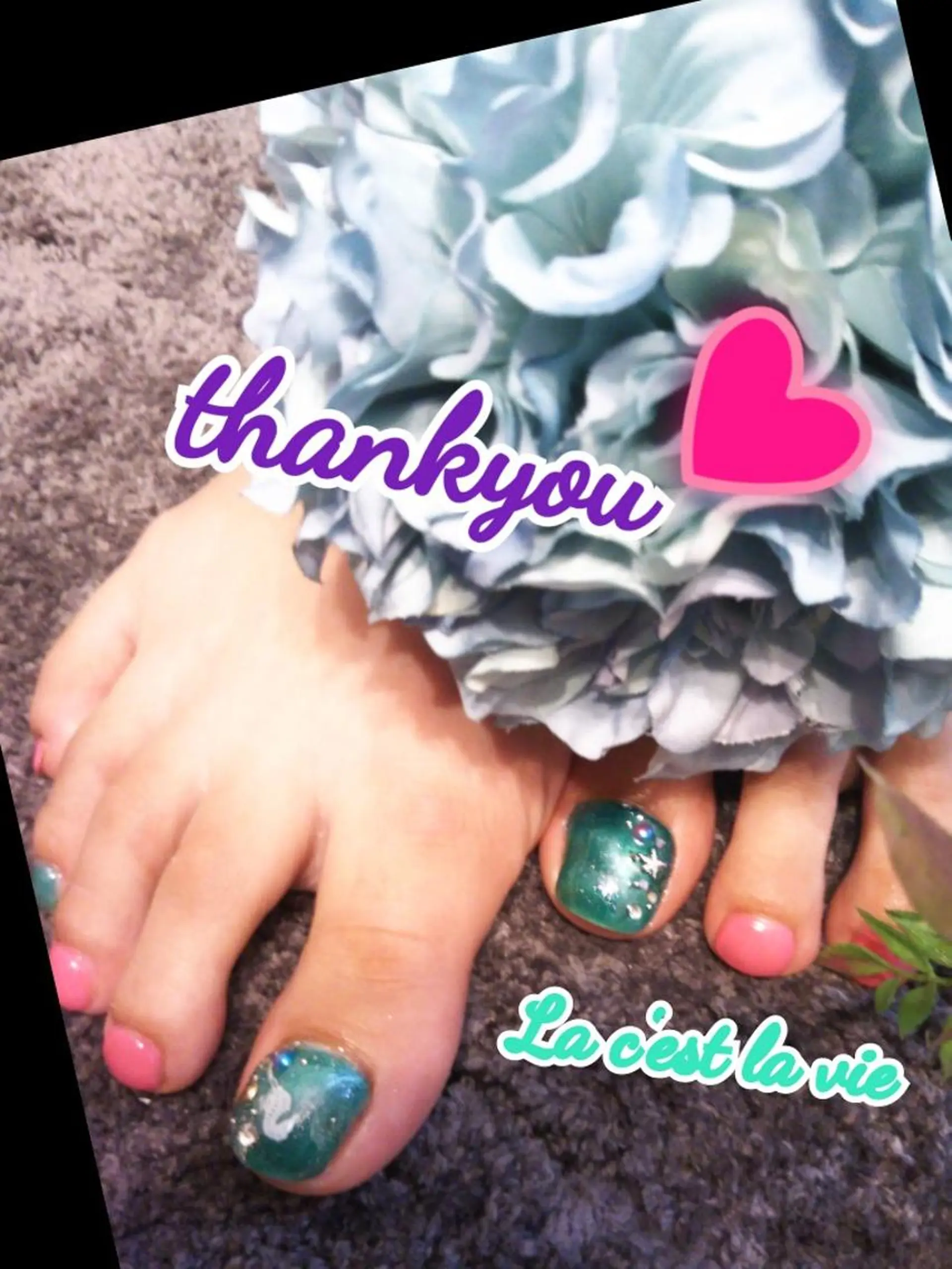 ネイル アートネイル ワンカラーネイル nailsalon ラセラヴィのネイルデザイン