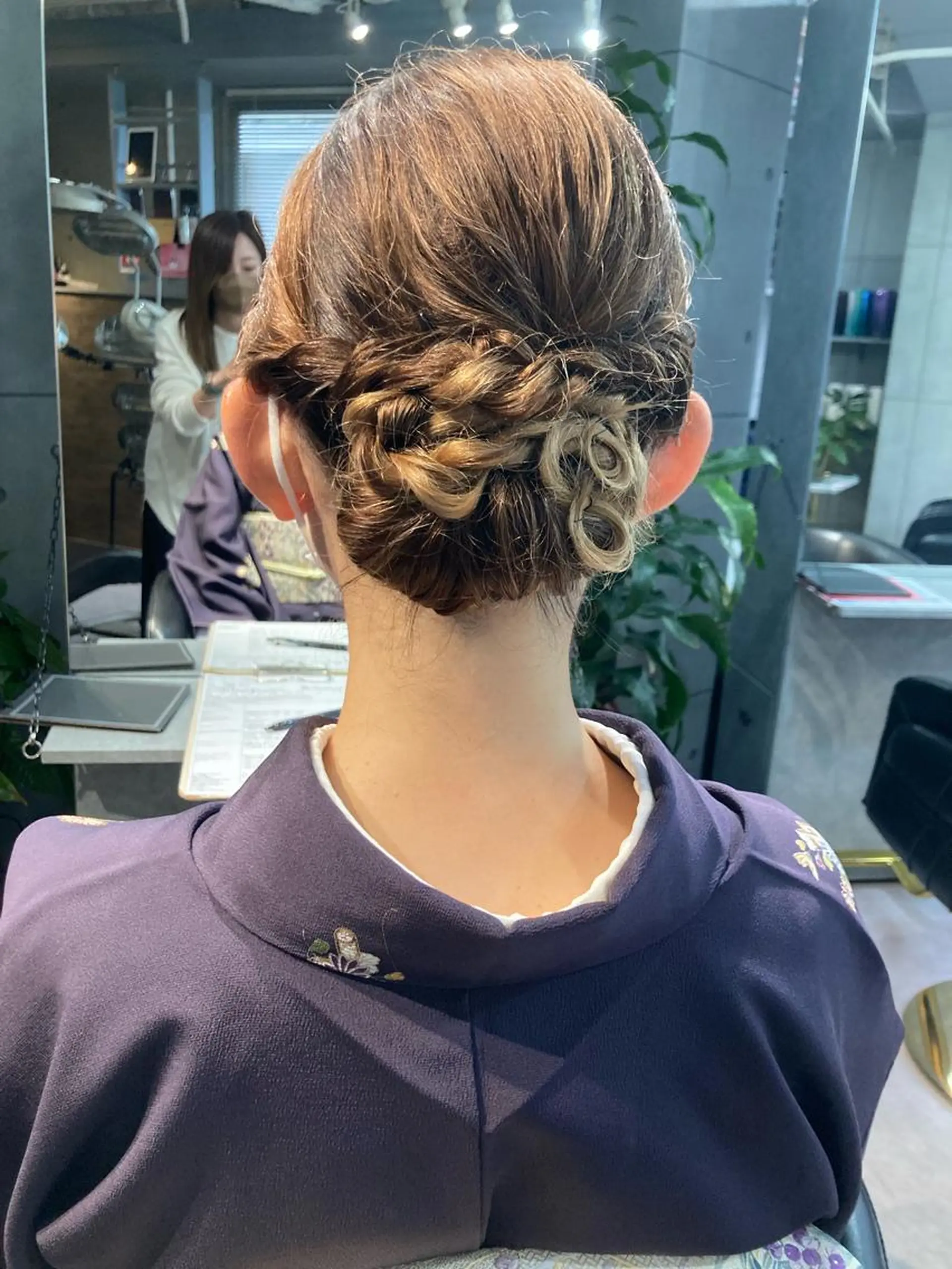 ロング ヘアセット 髪質改善☺︎縮毛矯正 ふじい まりんのヘアスタイル
