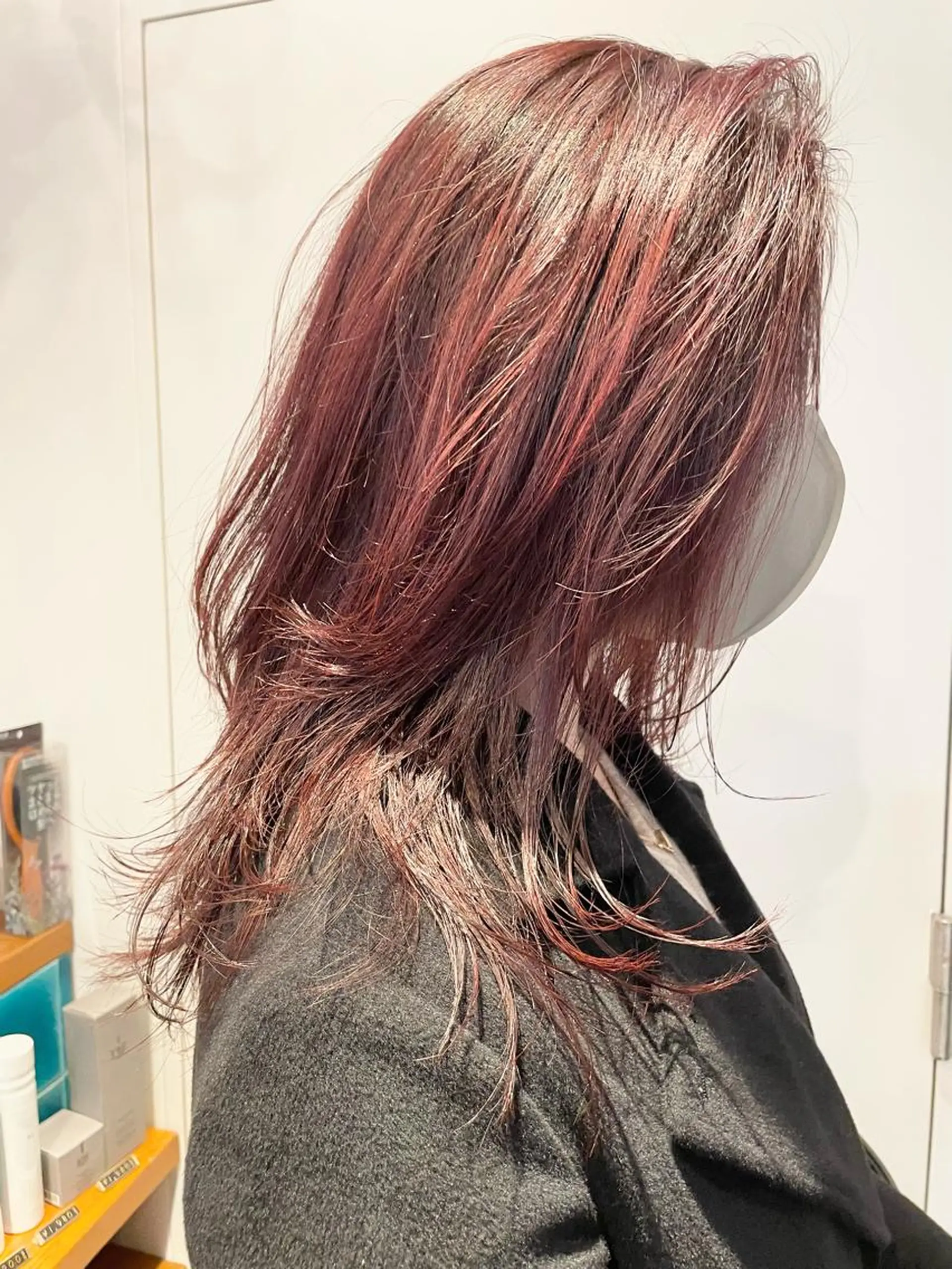 セミロング カラー ブラウンカラー レイヤーカット レイヤー／似合わせ TAKUYAのヘアスタイル