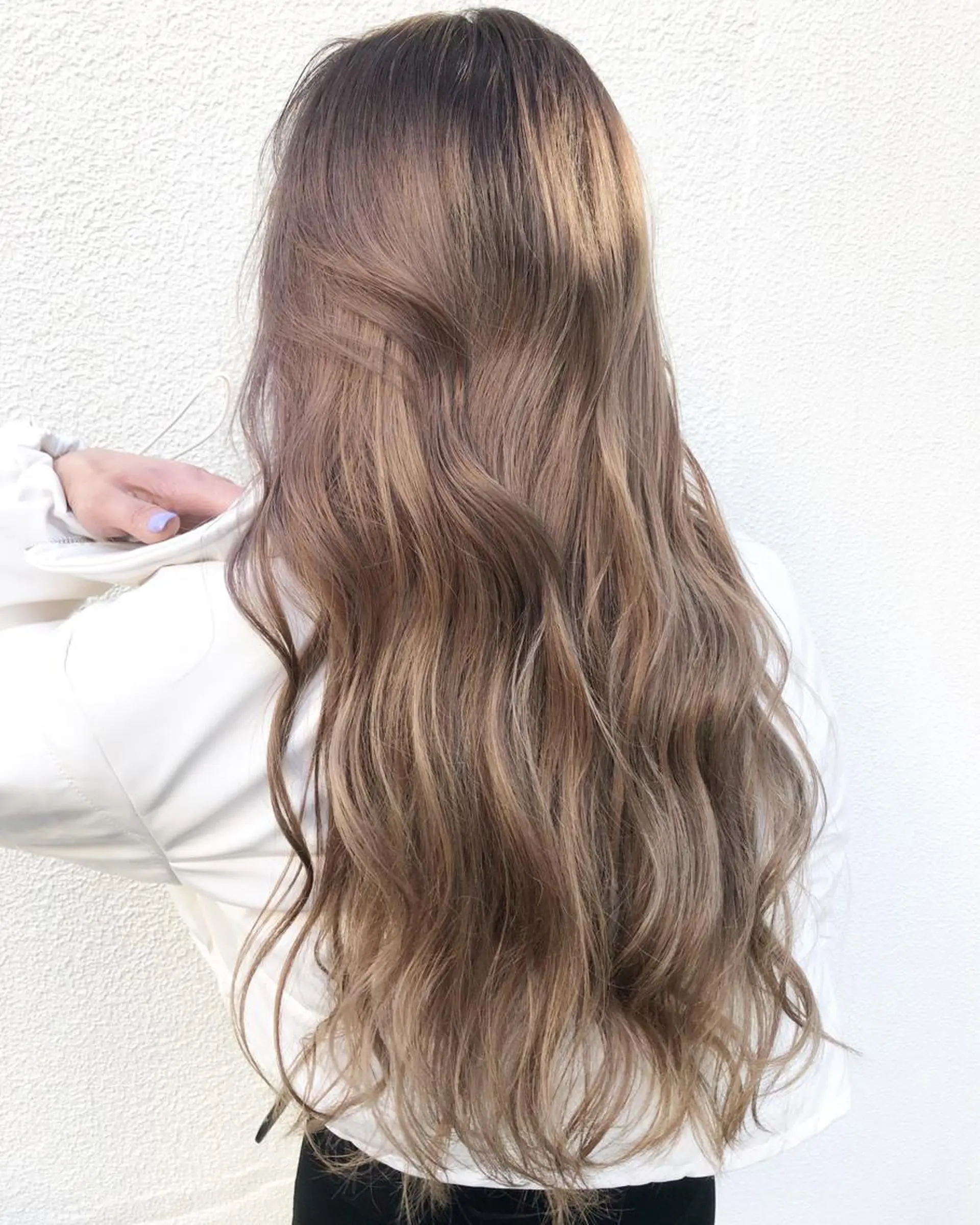 カラー ベージュカラー レイヤーカット BLend 渋谷のヘアスタイル