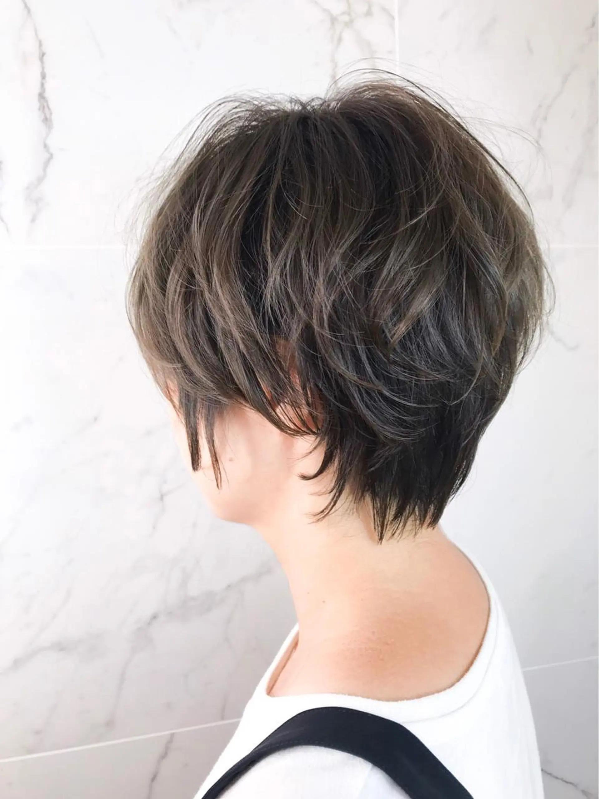 ショート 髪質改善IENA店長 小泉拓のヘアスタイル