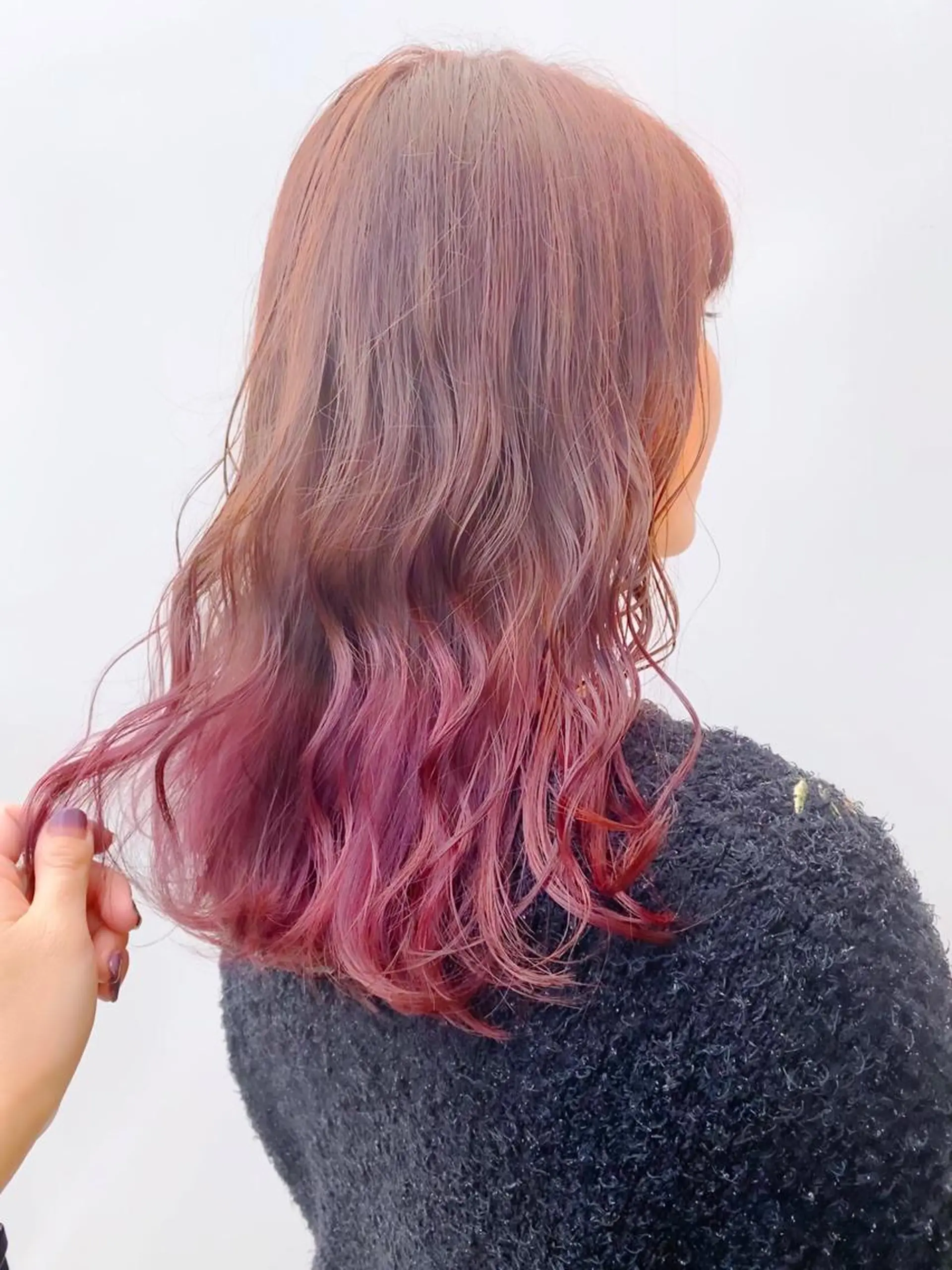 ロング カラー 大野 あさみのヘアスタイル