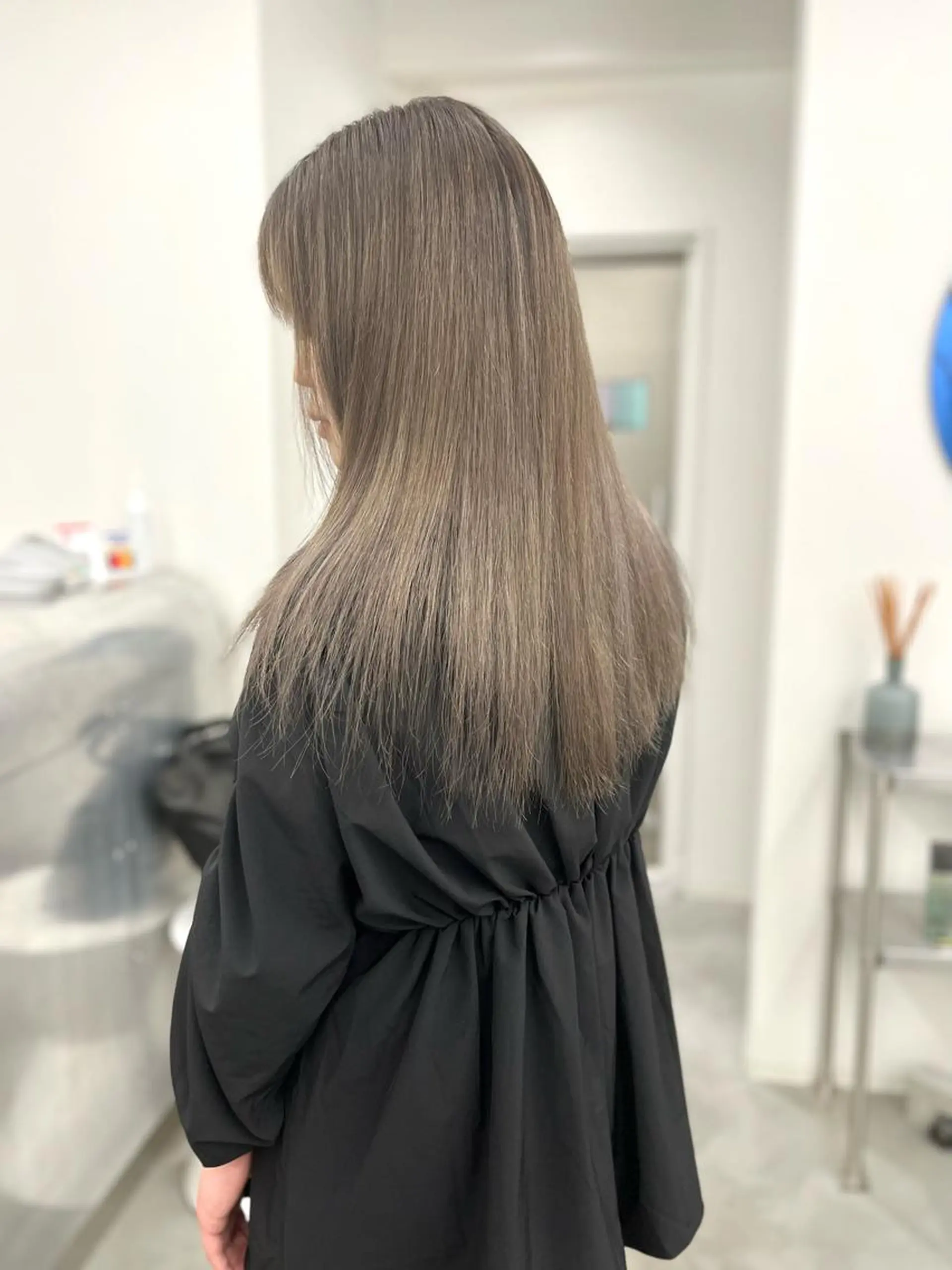 ロング カラー ヘアカラー KEPKA ヤマグチ 天神 今泉のヘアスタイル