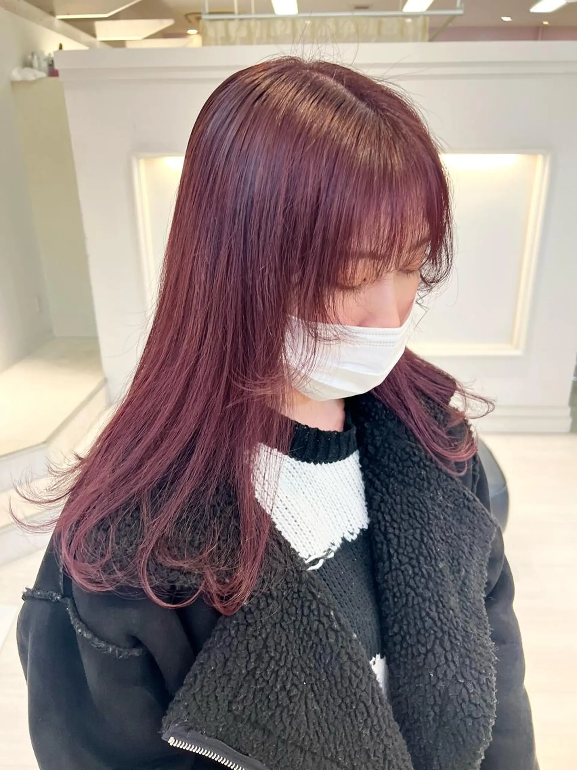 ミディアム カラー Parve  Mix /板野妃莉のヘアスタイル