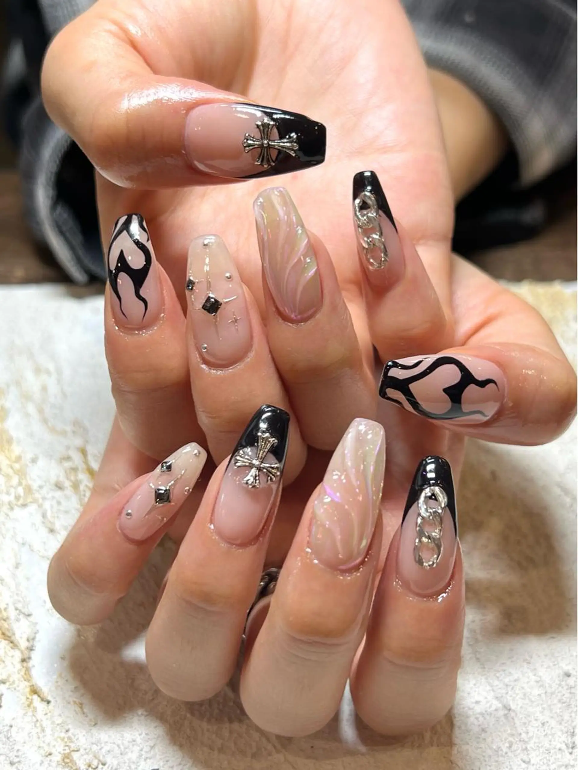 ネイル ハンドネイル Cleo中目黒店 Hinahoのネイルデザイン