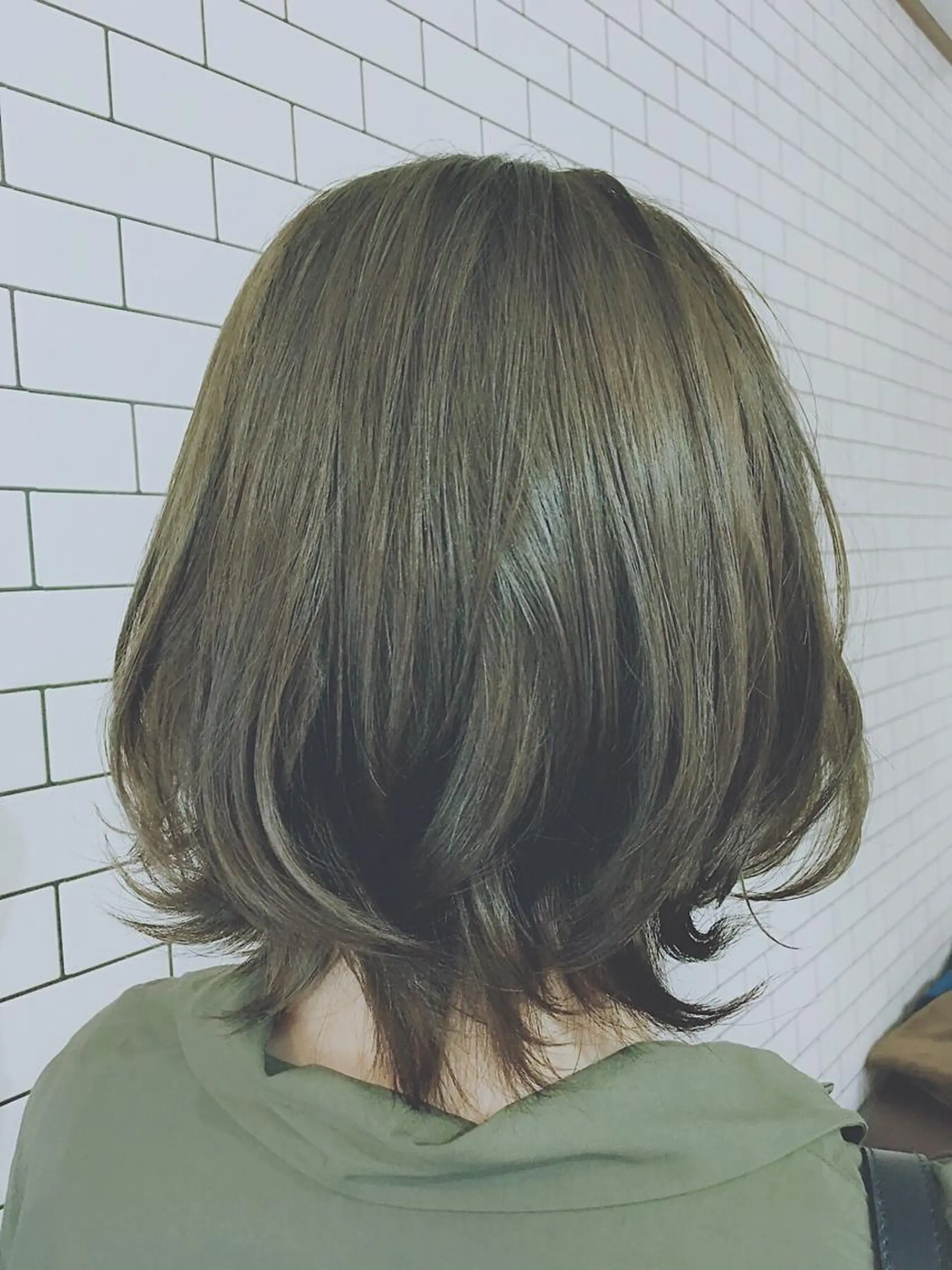 ミディアム カラー カット ヘアカラー トリートメント fossette hair&eyeのマツエク・マツパデザイン