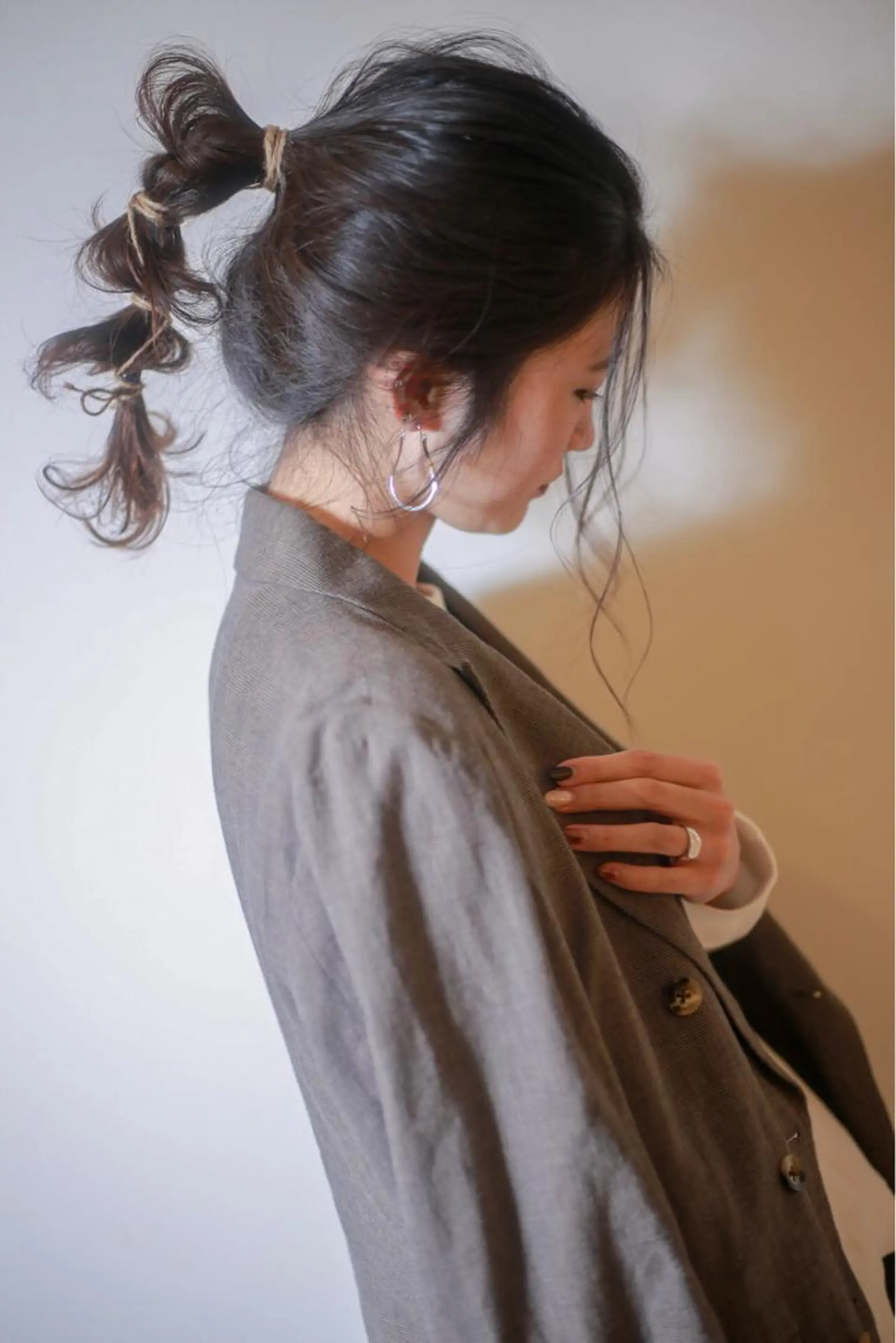 ロング カラー 伊藤 裕貴のヘアスタイル