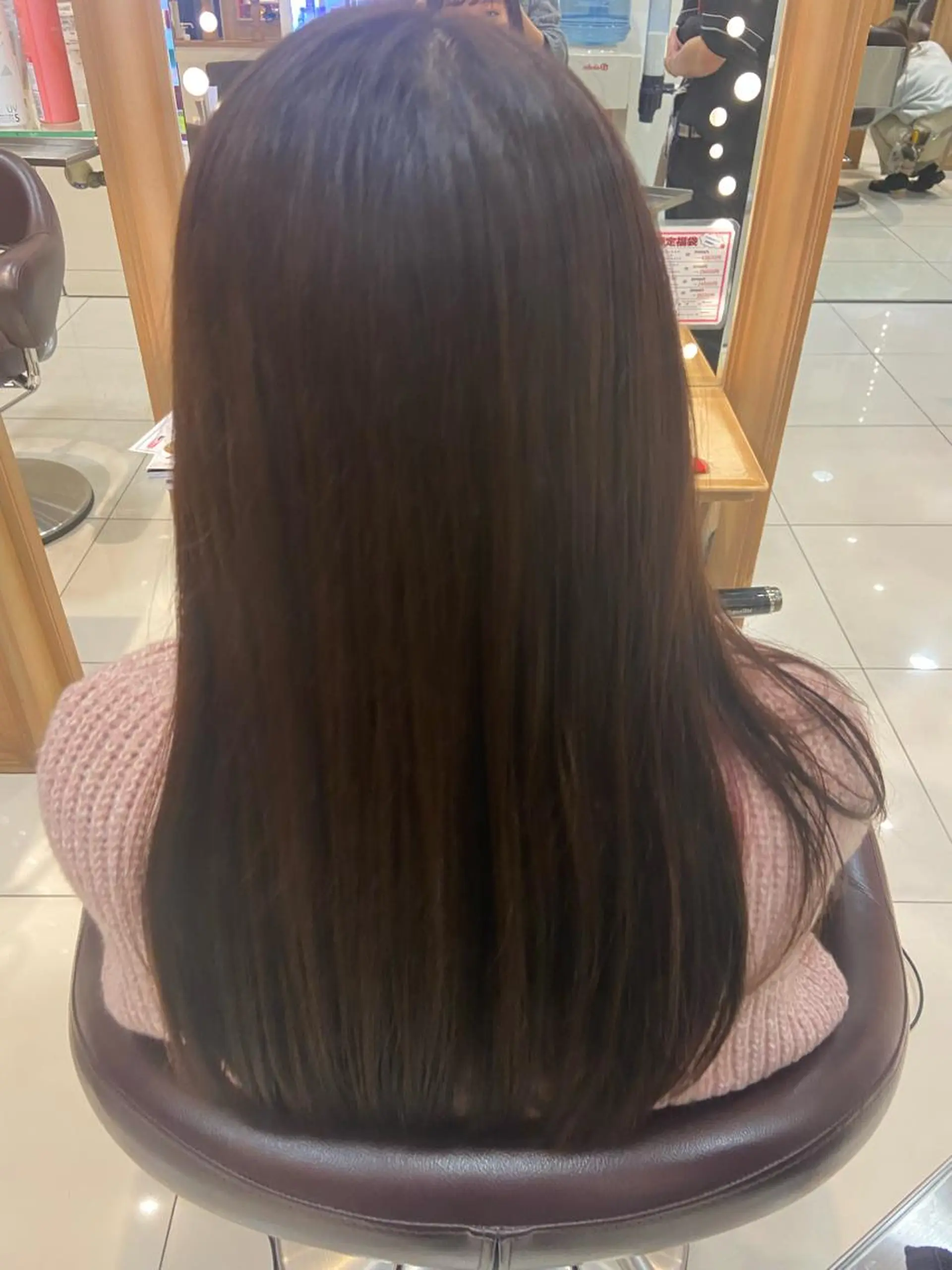 ロング カラー ブラウンカラー ナチュラルブラウン なつな/ 透明感カラーのヘアスタイル