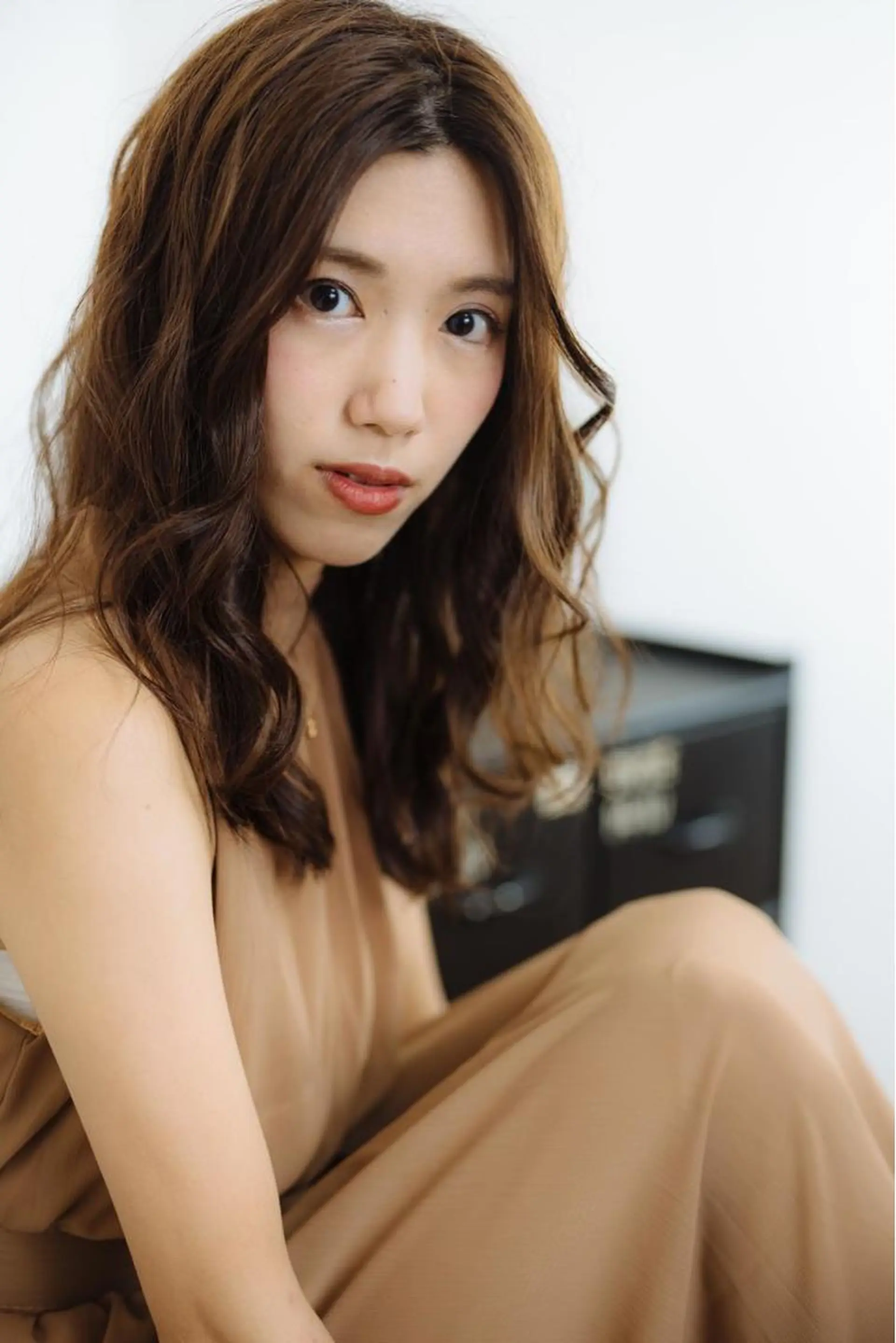 セミロング 板倉 花連のヘアスタイル