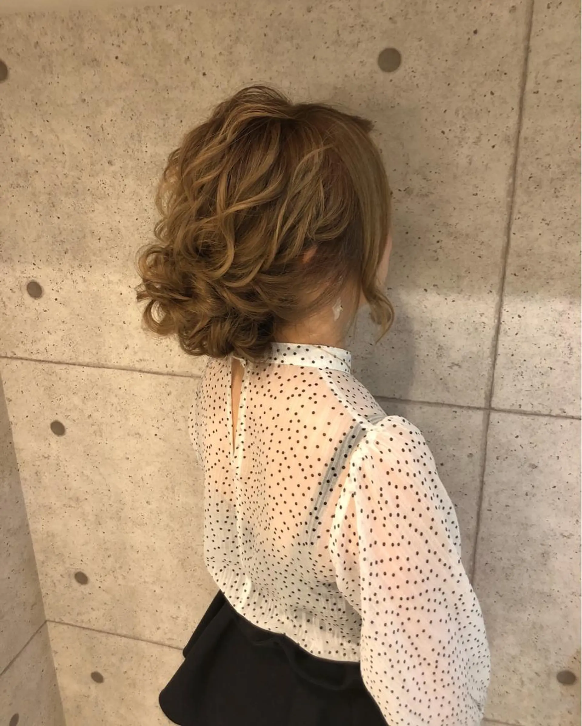 ヘアアレンジ ヘアセット lien natsukiのヘアスタイル