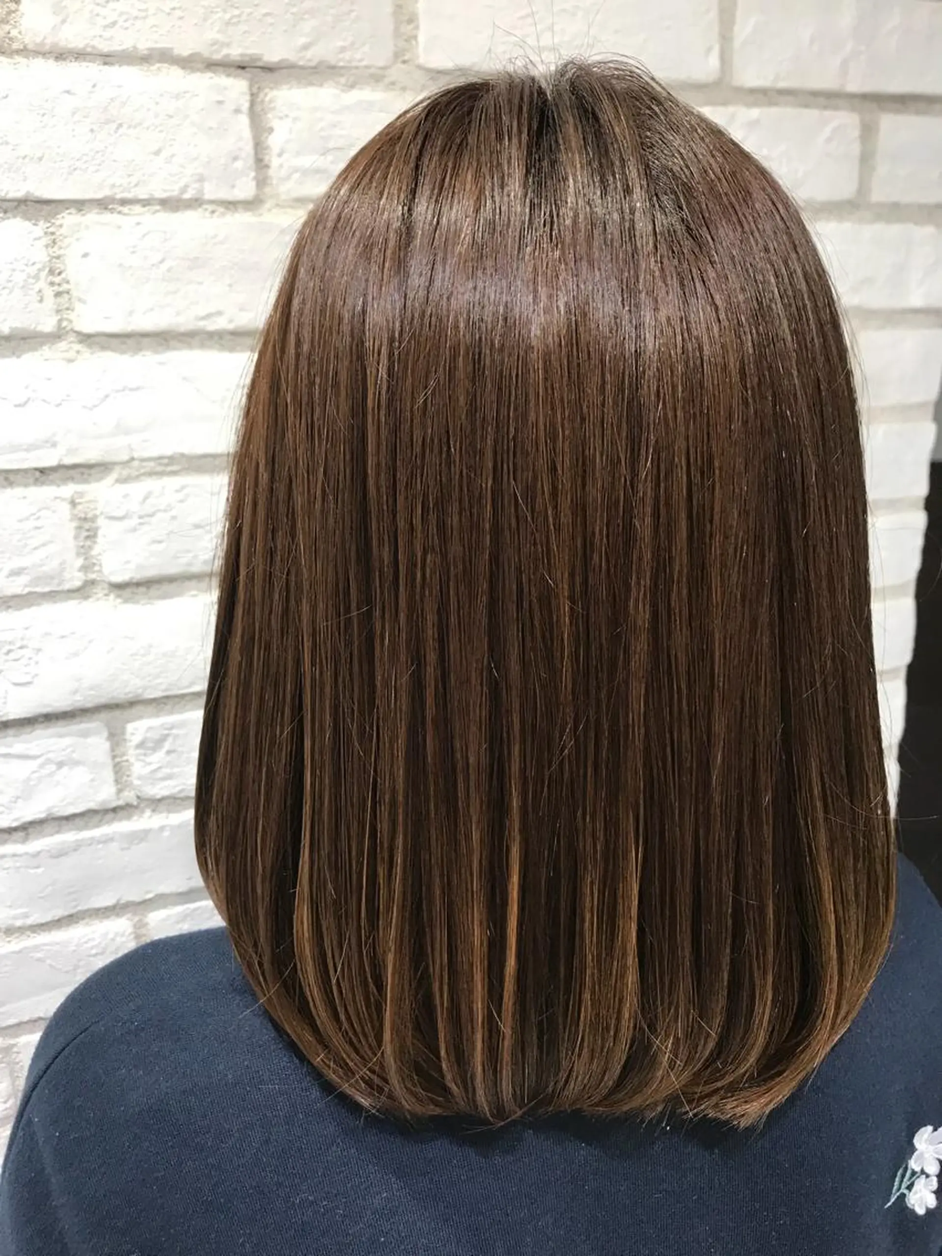 カラー ベージュカラー 米良 志織のヘアスタイル
