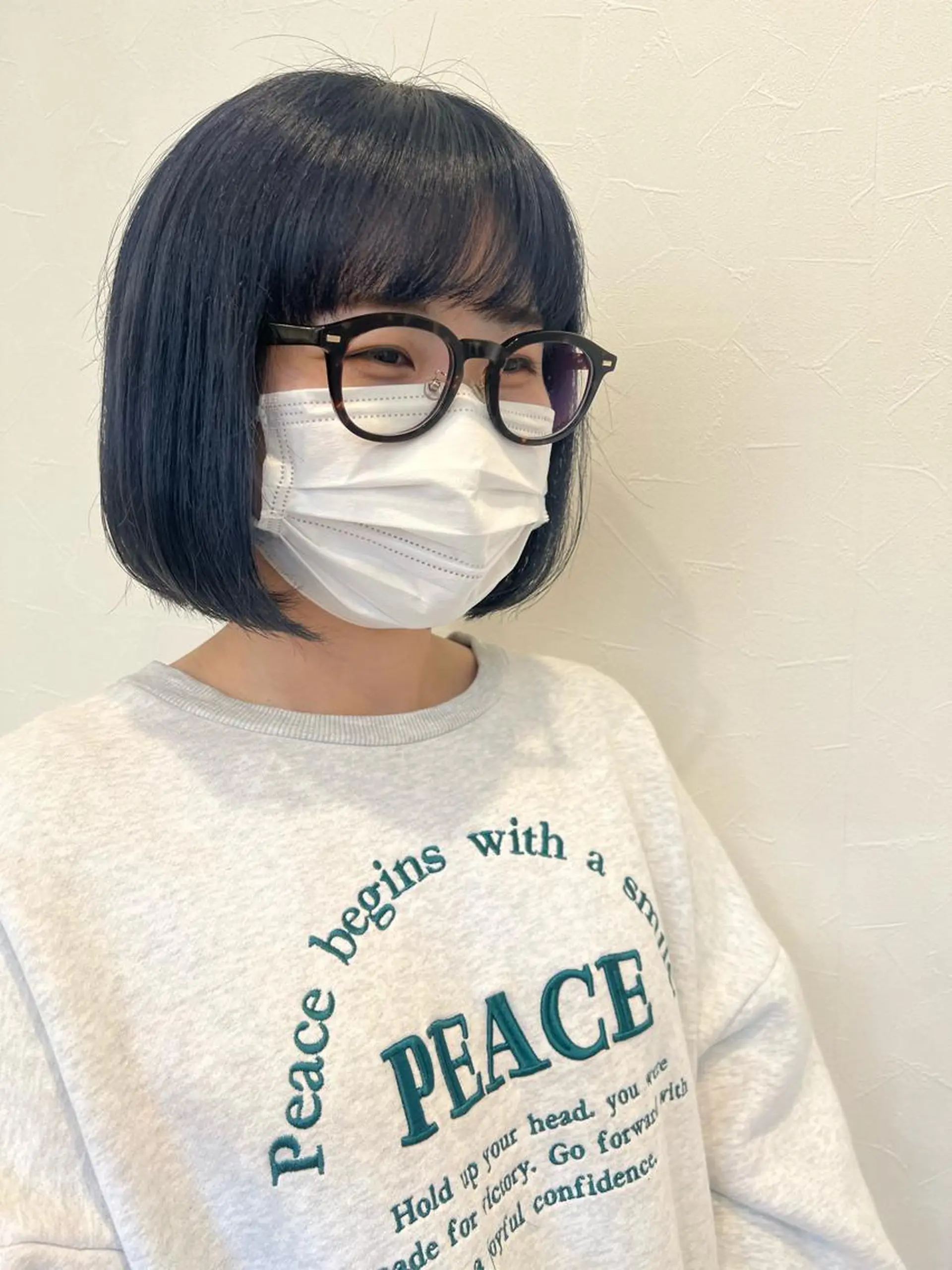 ミディアム Loem【ロエム】所属・RINA 【Loem】のヘアスタイル