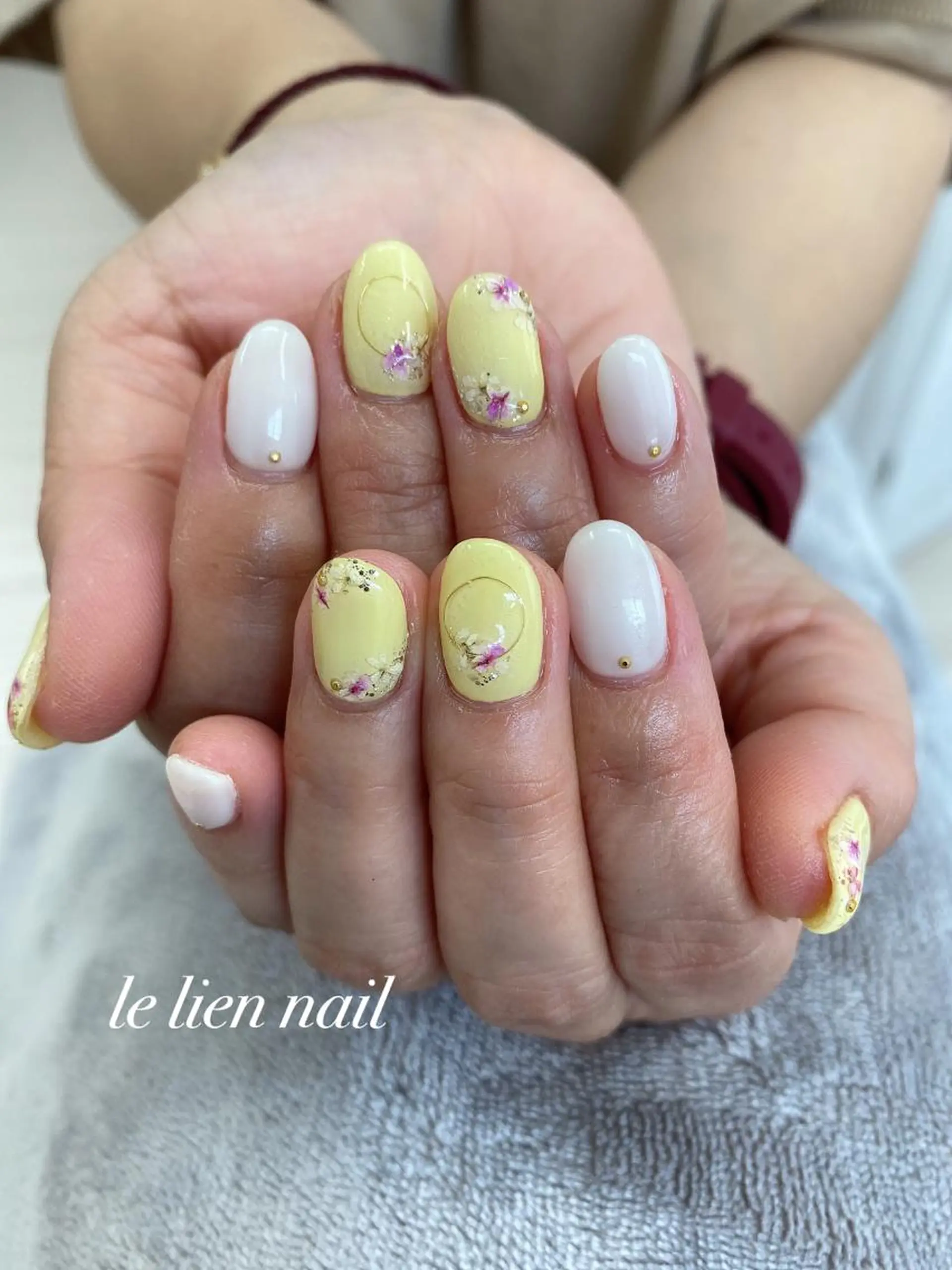 ネイル アートネイル ハンドネイル le lien nailのネイルデザイン