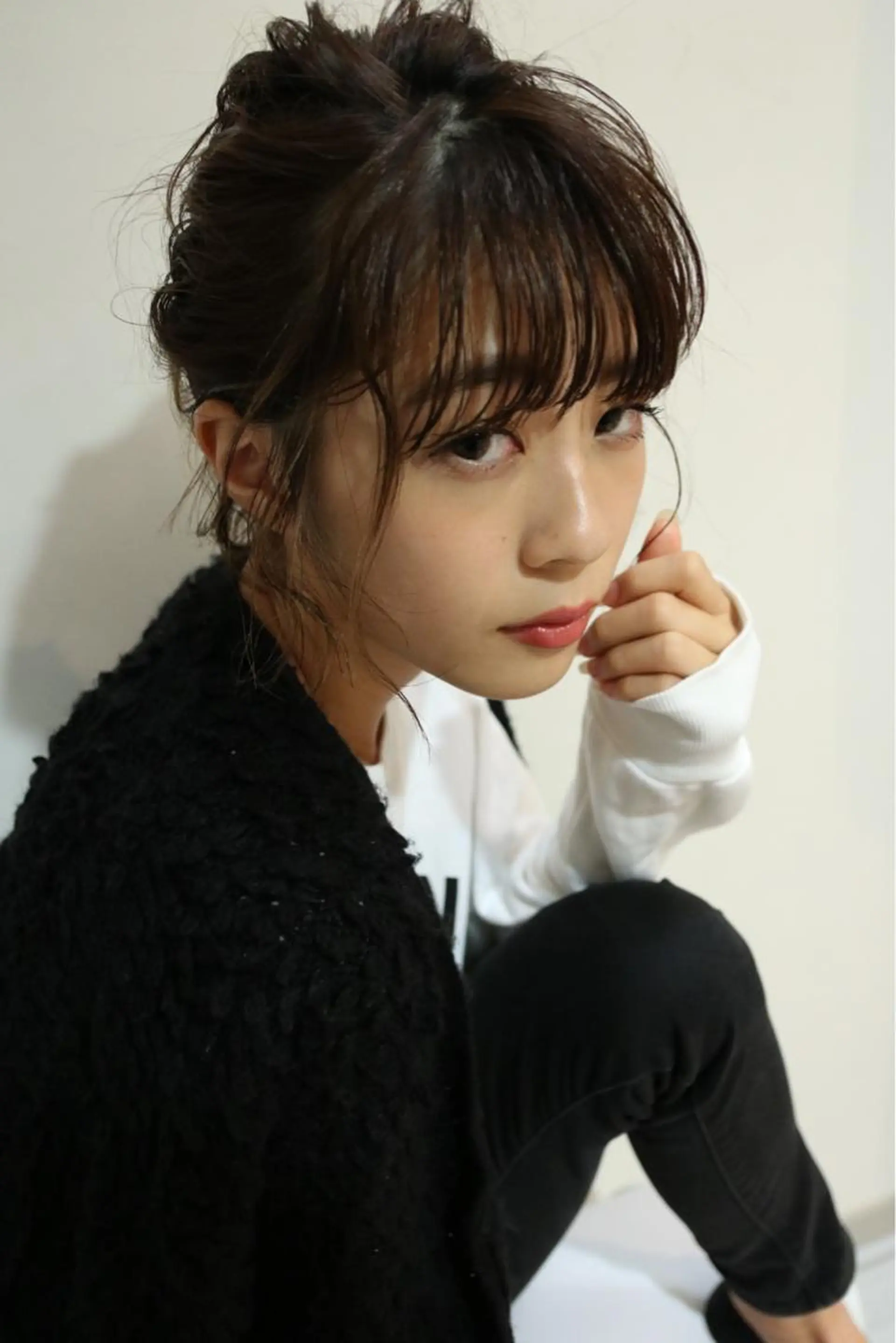 ミディアム カラー ヘアアレンジ ZOA classic hair所属・東 みのりのヘアスタイル