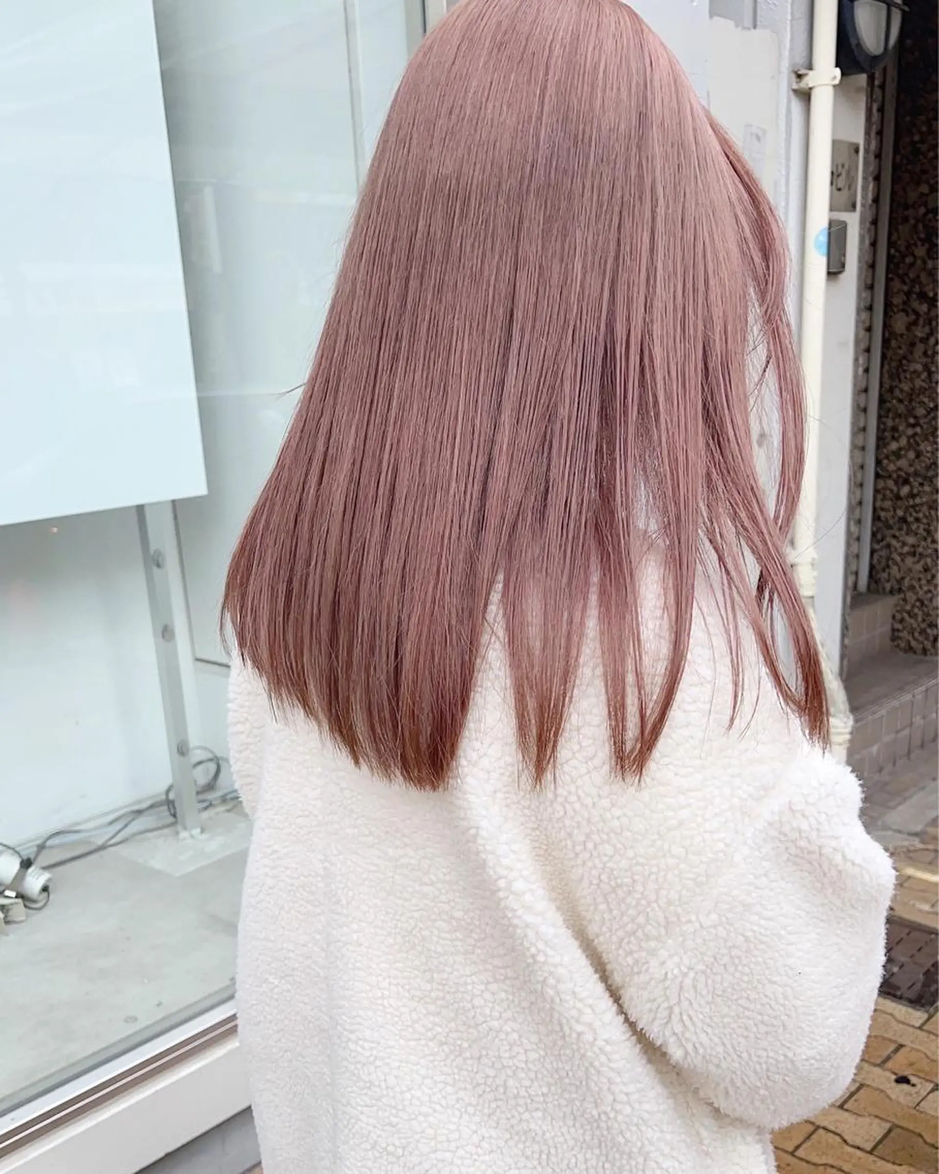 ミディアム カラー カット ヘアカラー トリートメント Grit 元町店のヘアスタイル