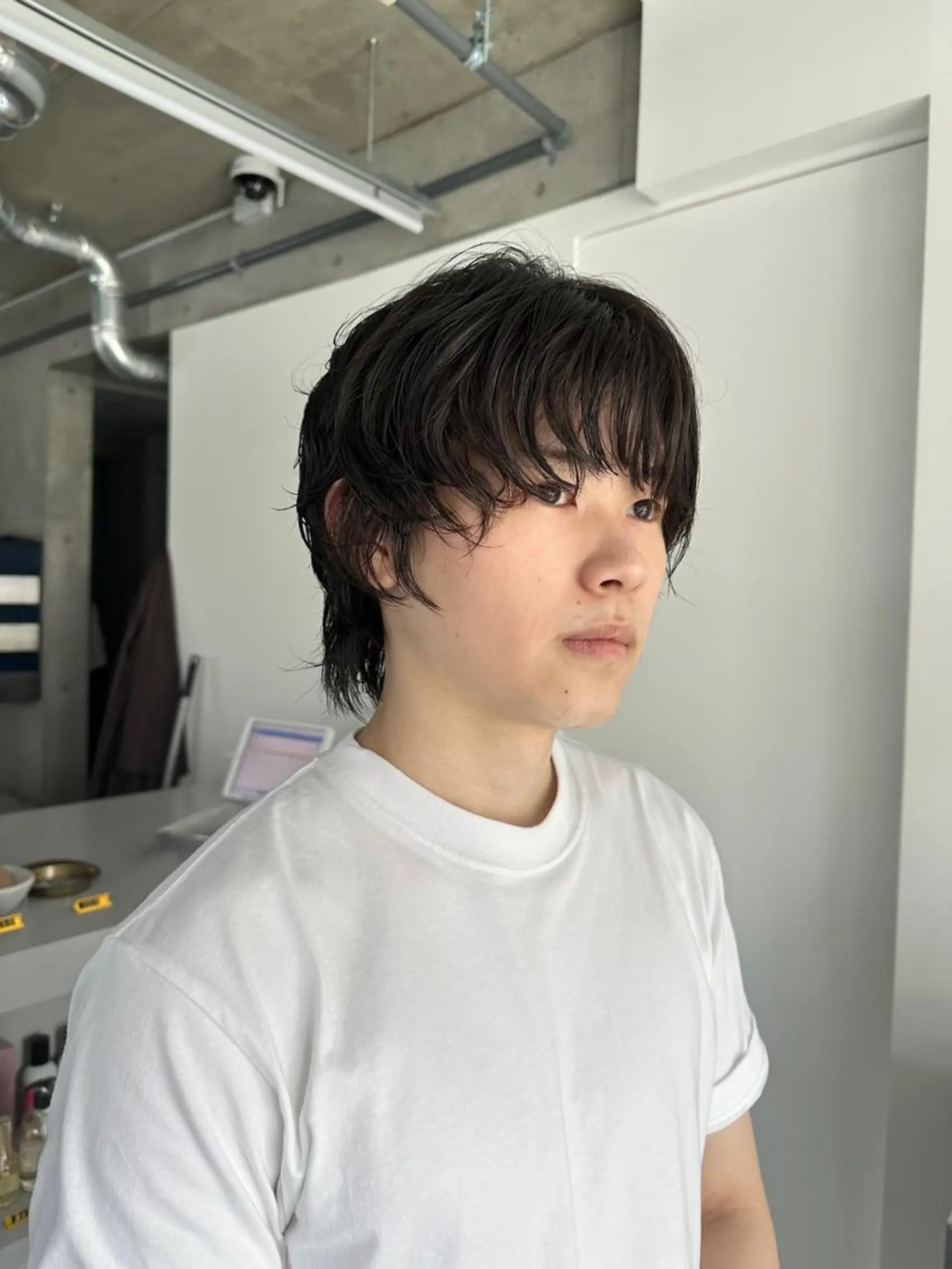 ショート メンズ パーマ メンズパーマ ニュアンスパーマ カット パーマ トリートメント メンズカット 【竹下祐太】のヘアスタイル