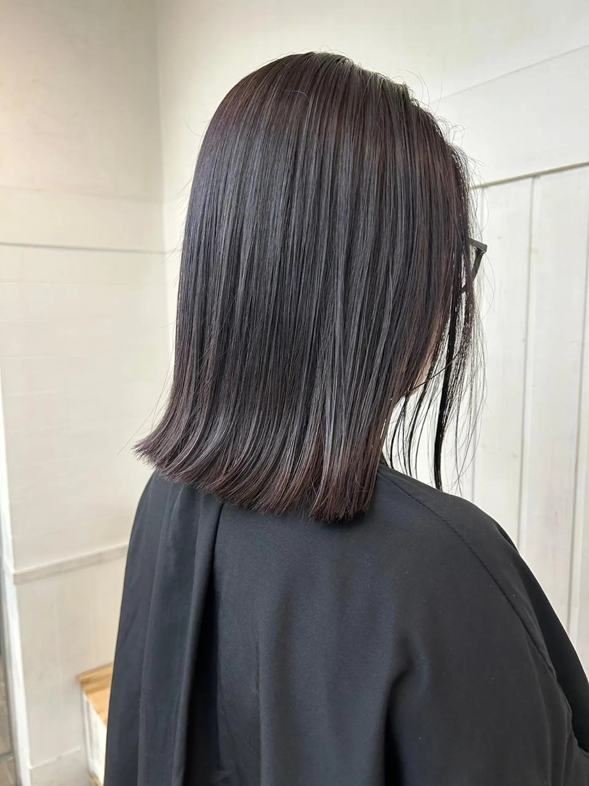 ミディアム カラー アディクシーカラー アッシュ バレイヤージュ ミストバング ブリーチ カット ヘアカラー トリートメント N° anfeel 渋谷🪞🫧のヘアスタイル