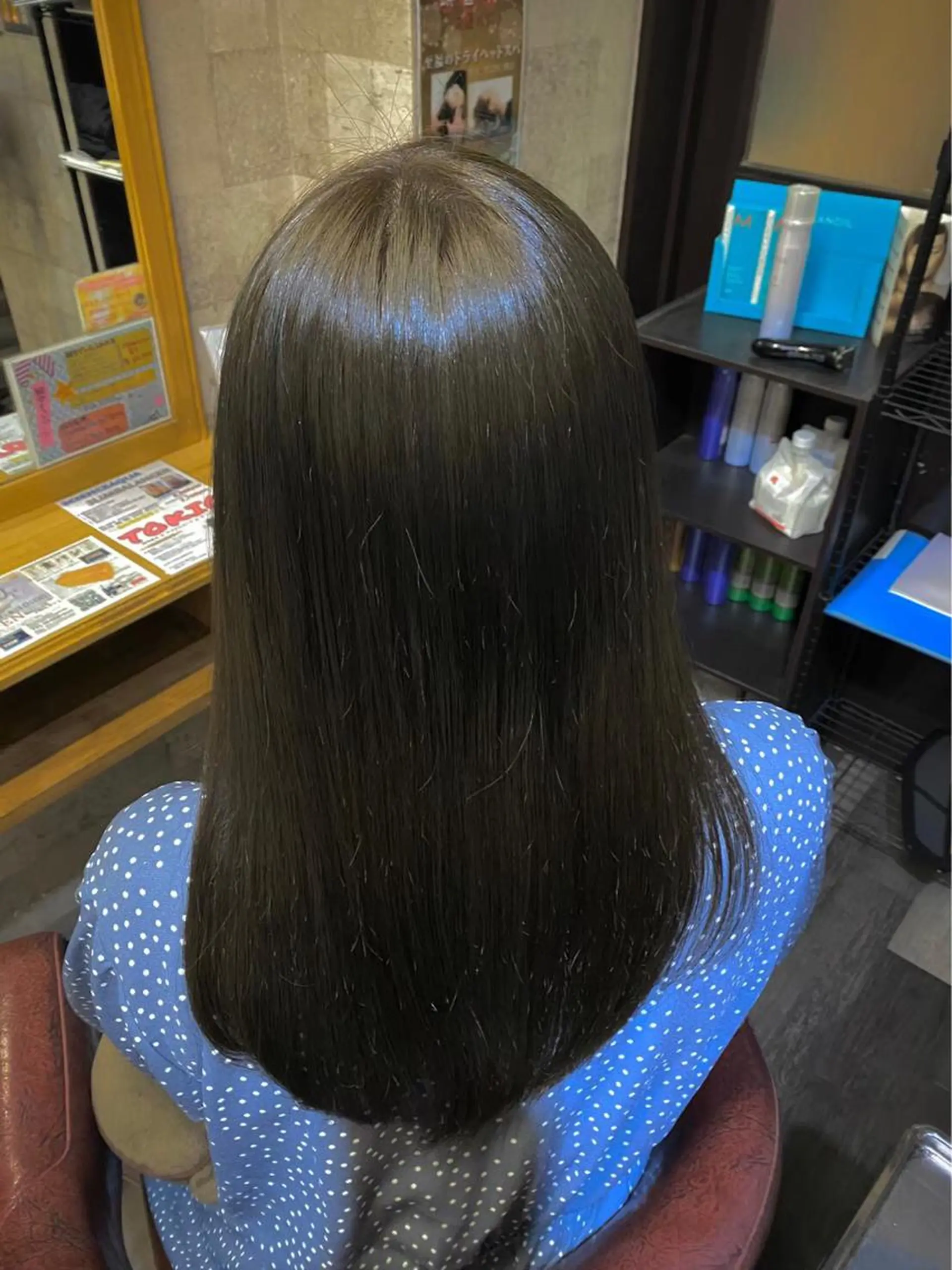 ロング 縮毛矯正 メッシュ&パーマ特化 🔥山田雄大🔥のヘアスタイル