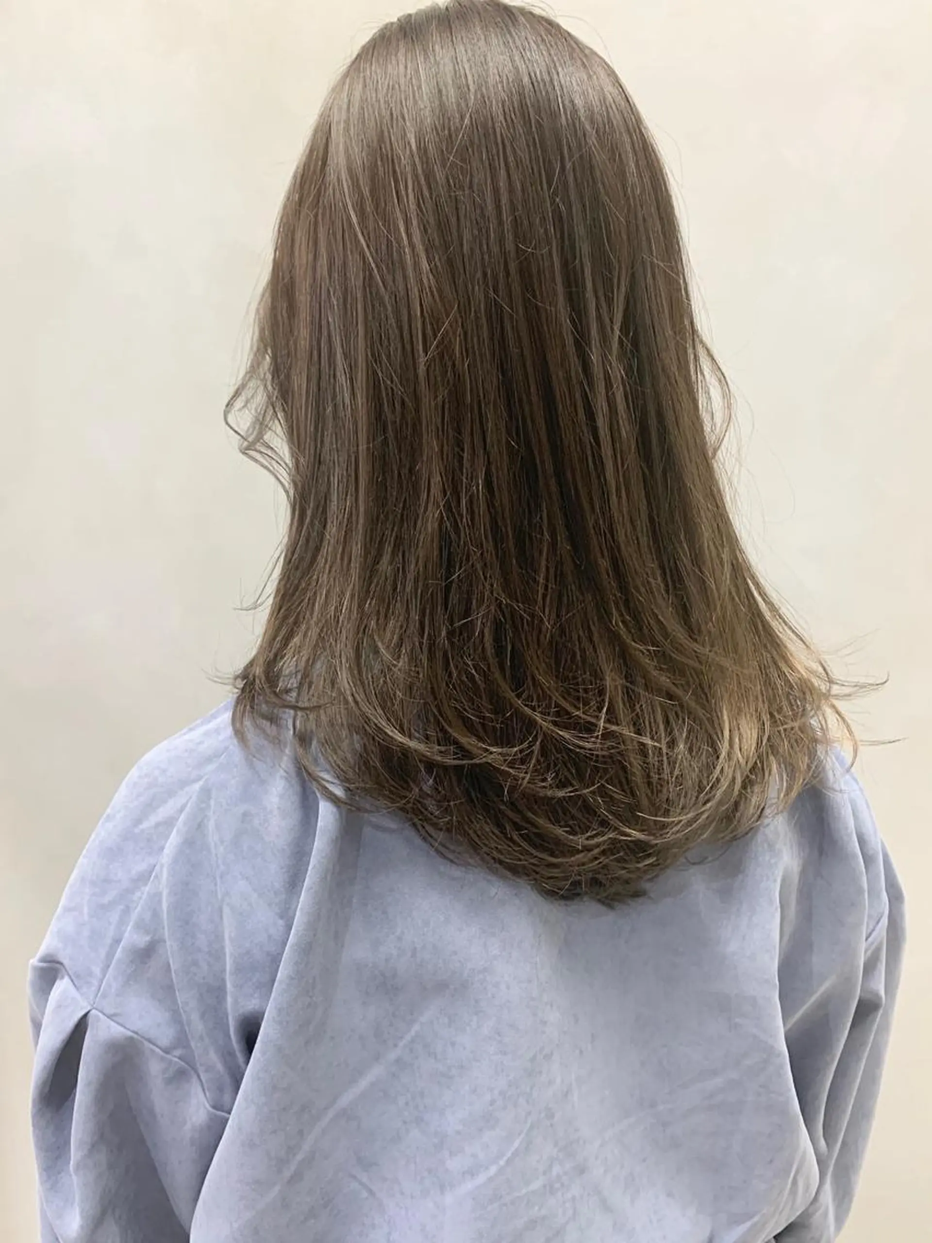 ロング カラー グレージュ カット ヘアカラー トリートメント 💈平島 拓也💈のヘアスタイル