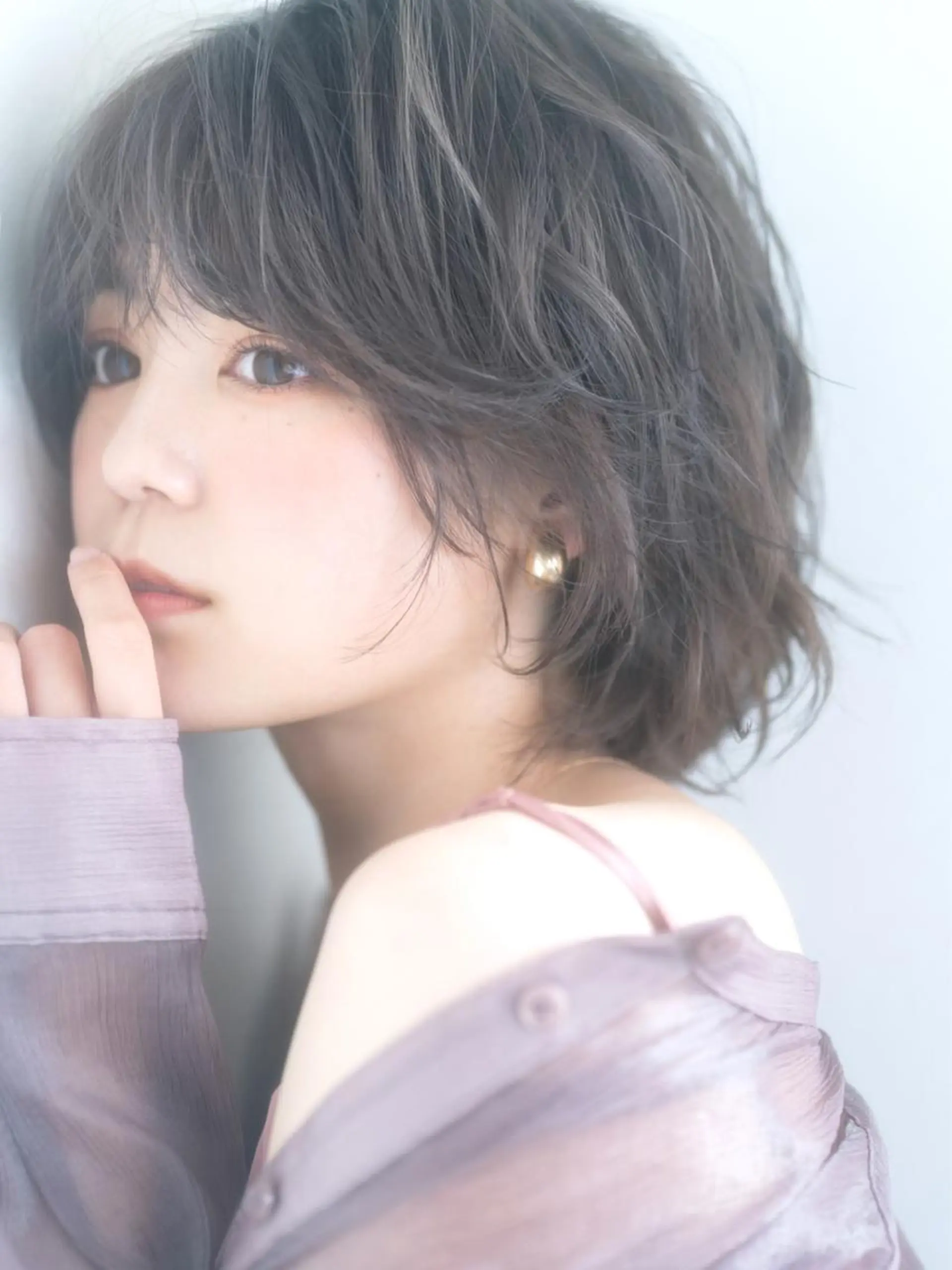 ショート パーマ 🎀ハイトーン/レイ ヤー/Reina🎀のヘアスタイル