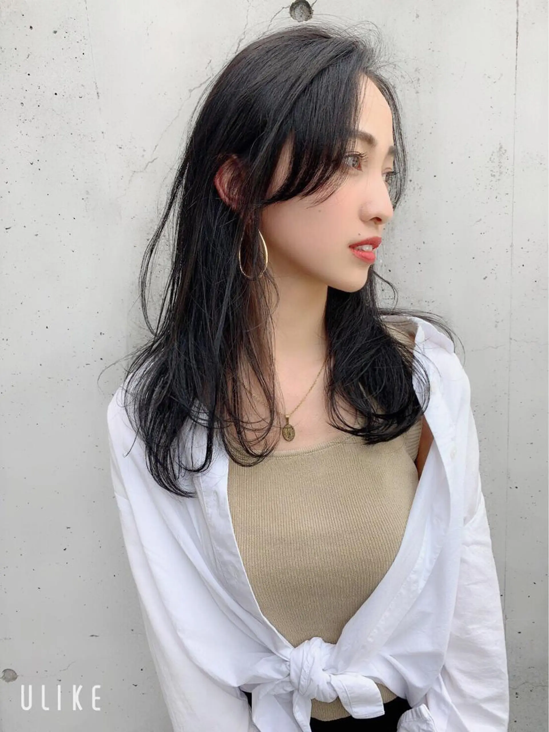 ミディアム メンズ特化 刈り上げない/金井のヘアスタイル