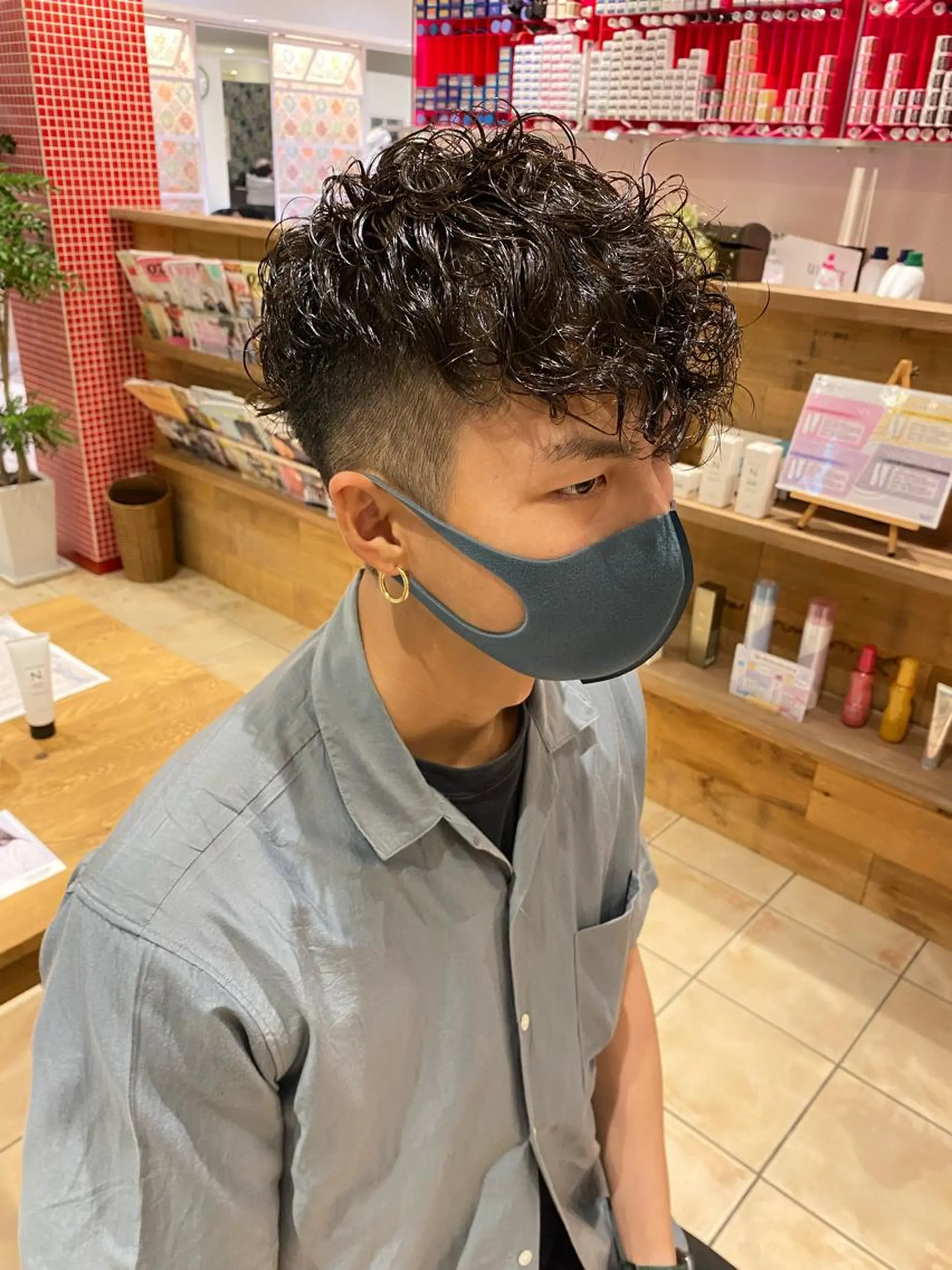 パーマ メンズ カット ヘッドスパ さこだ　しょうた 【副店長】のヘアスタイル