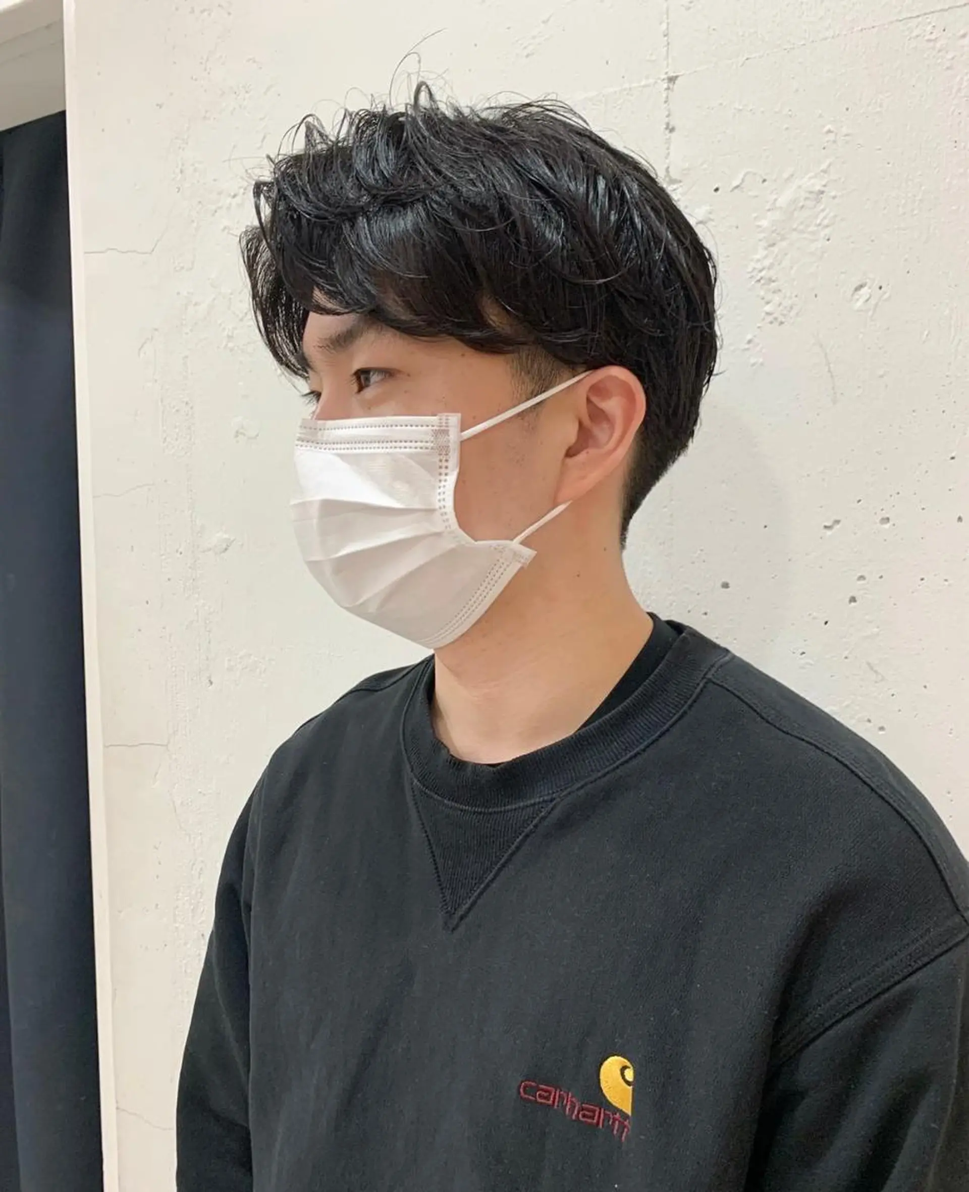 ショート カラー パーマ ヘアアレンジ メンズ マッシュ メンズパーマ 似合わせカット ショートヘア 原宿パーマ kazuのヘアスタイル