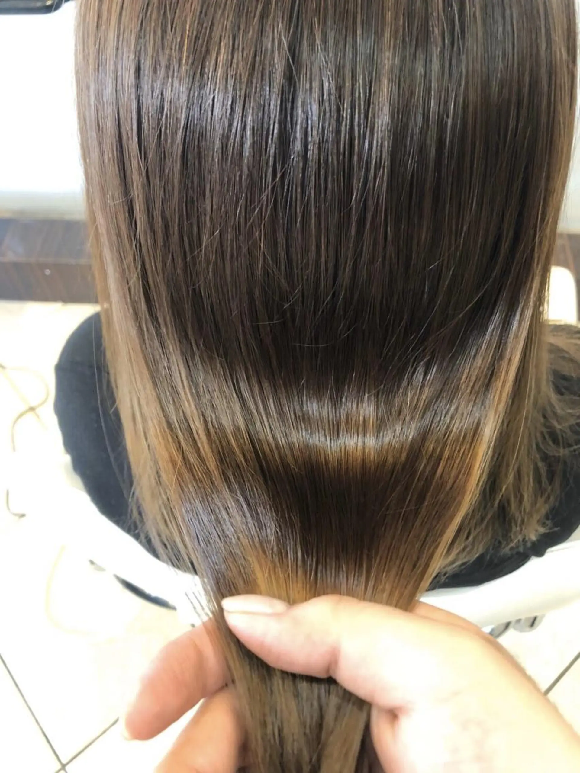 カラー 中谷 大介のヘアスタイル