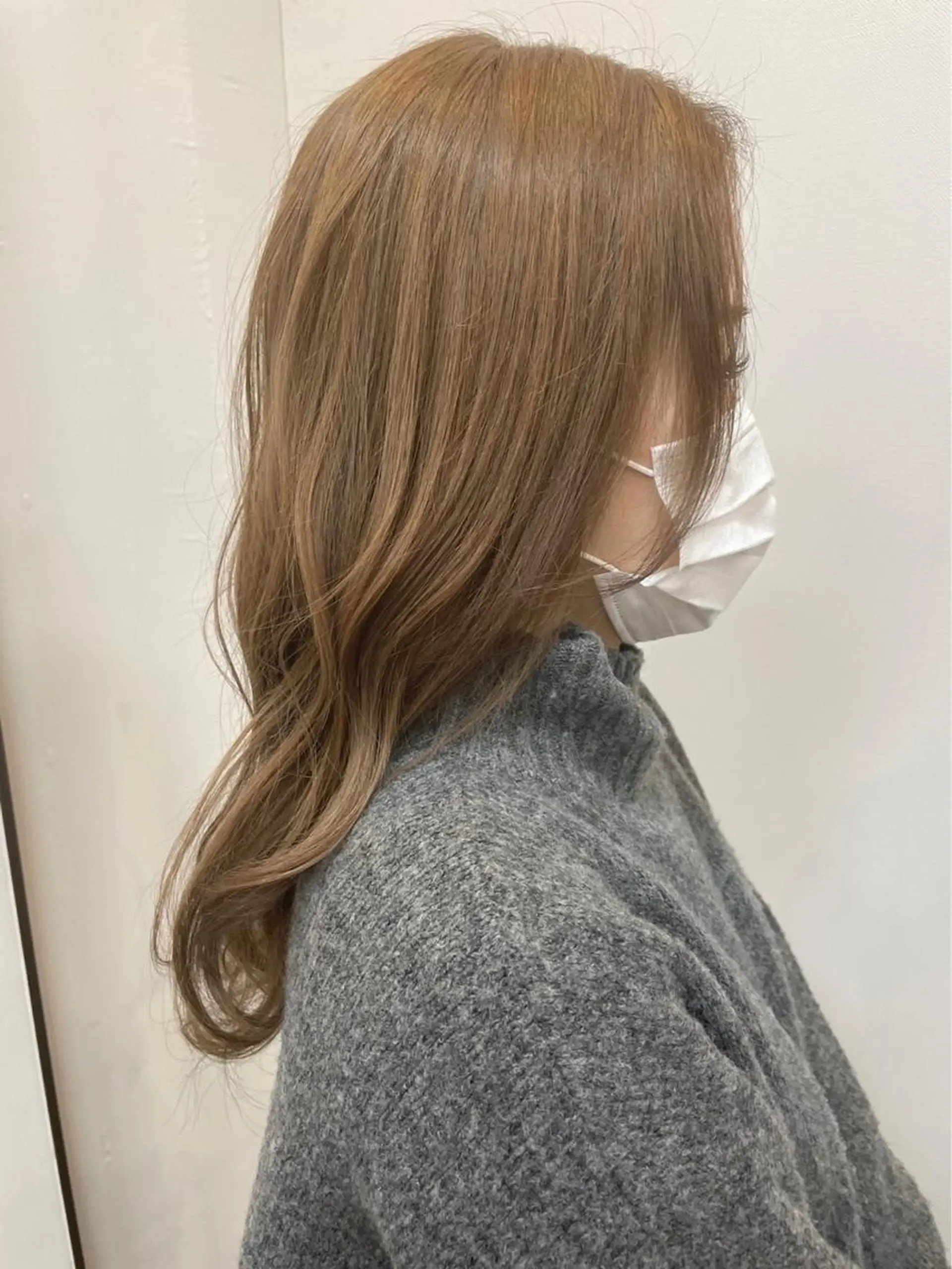 カラー ベージュカラー SOYONなんば店 ／韓国風のヘアスタイル