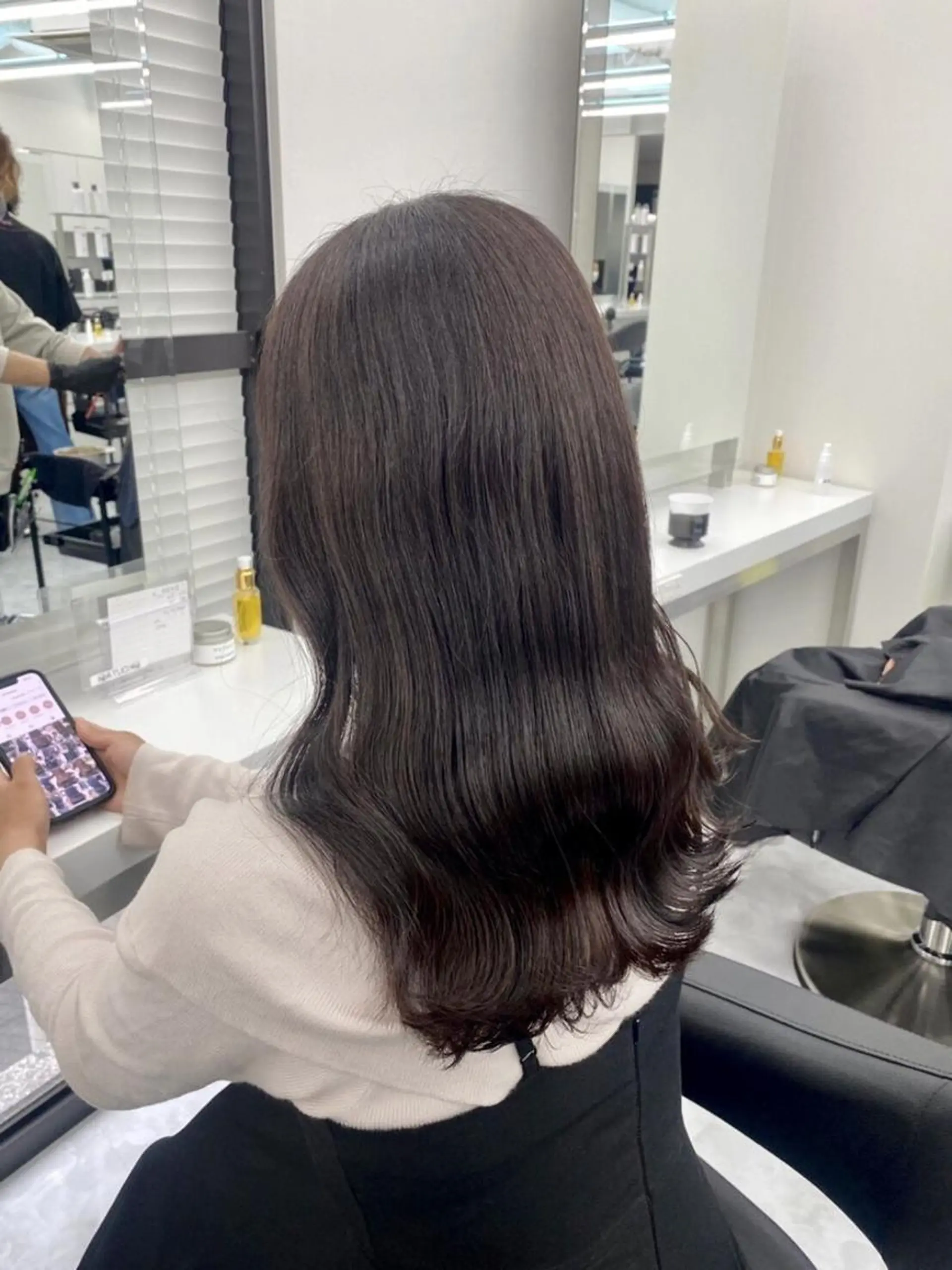 カラー 透明感韓国ヘア💍 表参道シアター♡のヘアスタイル