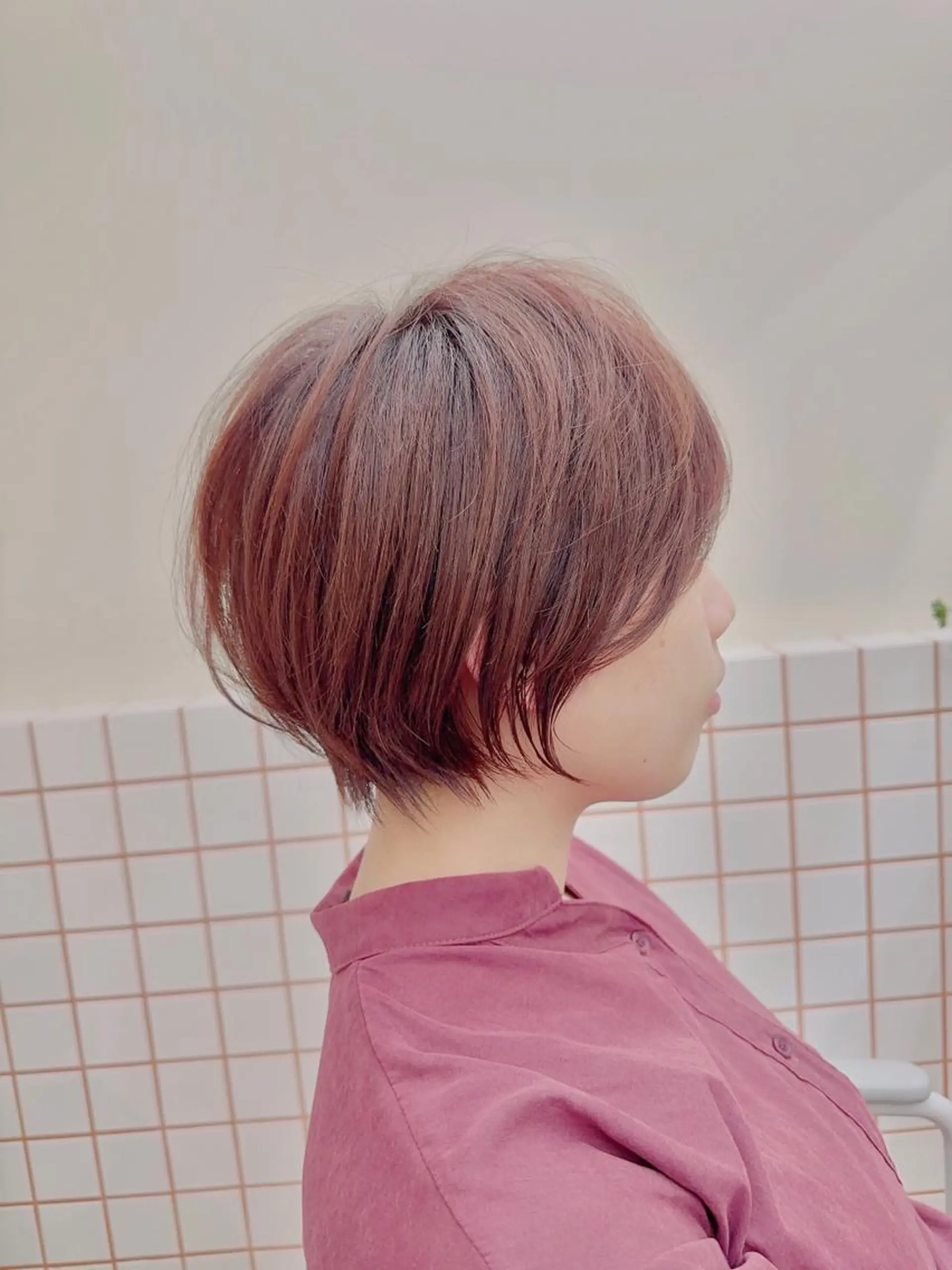 ショート Number六本松所属・山崎 友雅のヘアスタイル