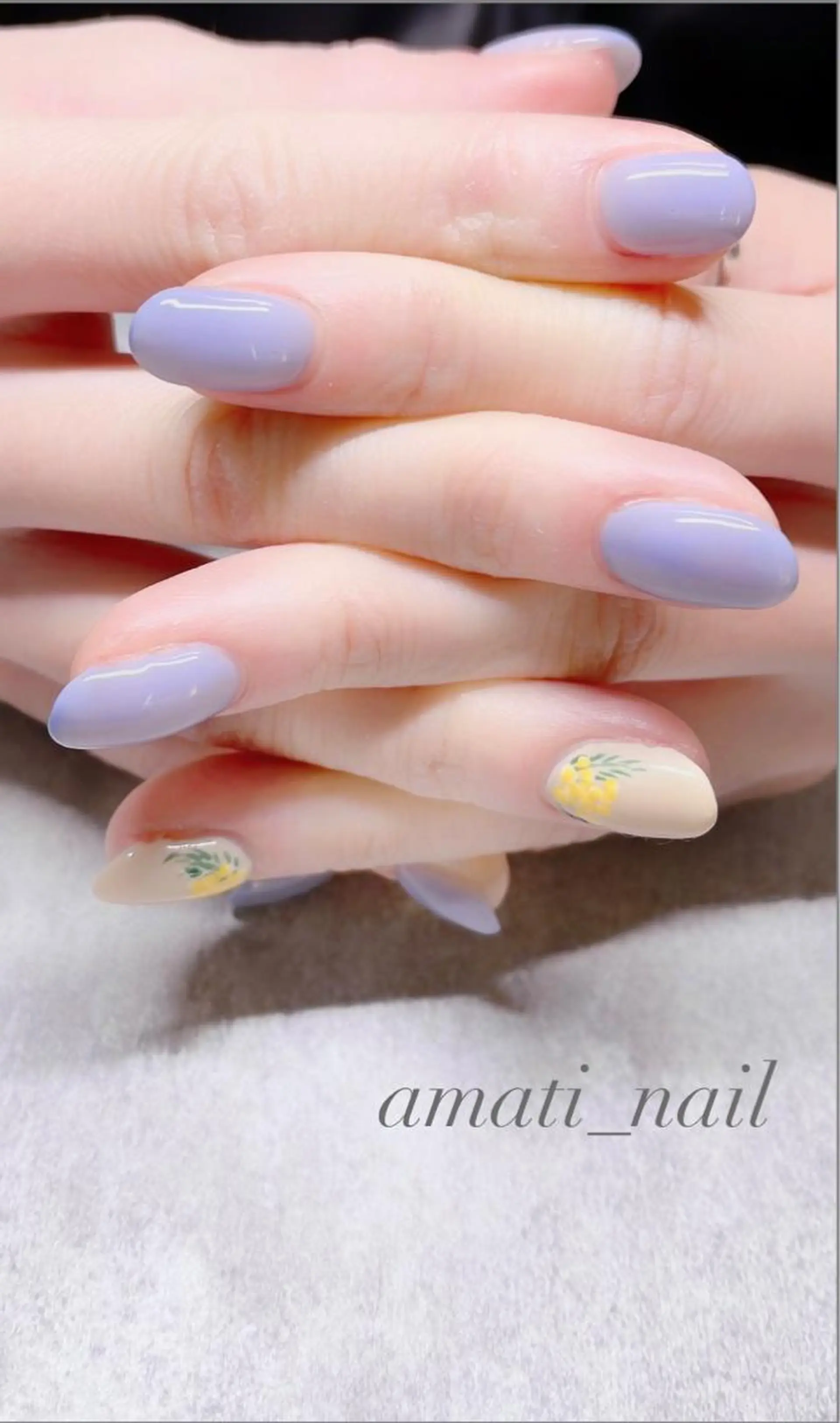 ネイル ミラーネイル ニュアンスネイル ワンカラーネイル 春ネイル ハンドネイル amati_nail TAKAKOのネイルデザイン