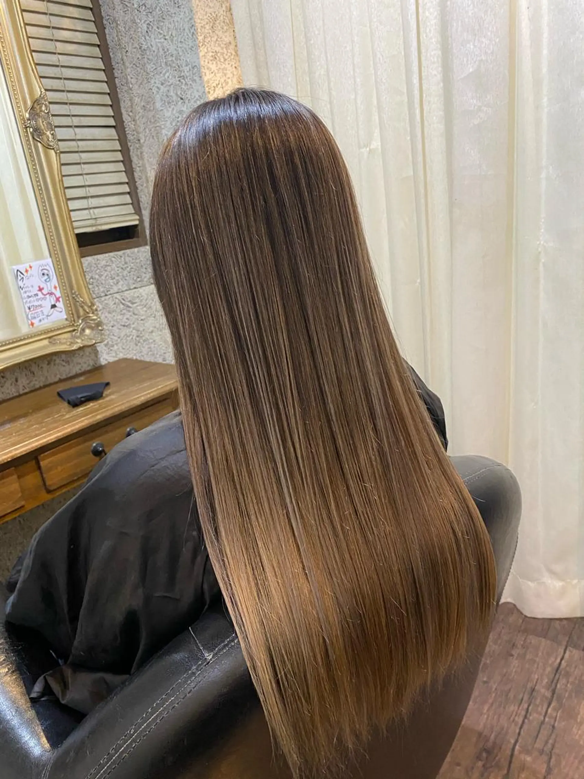 ロング シールエクステ エクステ ロング Tsuyoki .のヘアスタイル