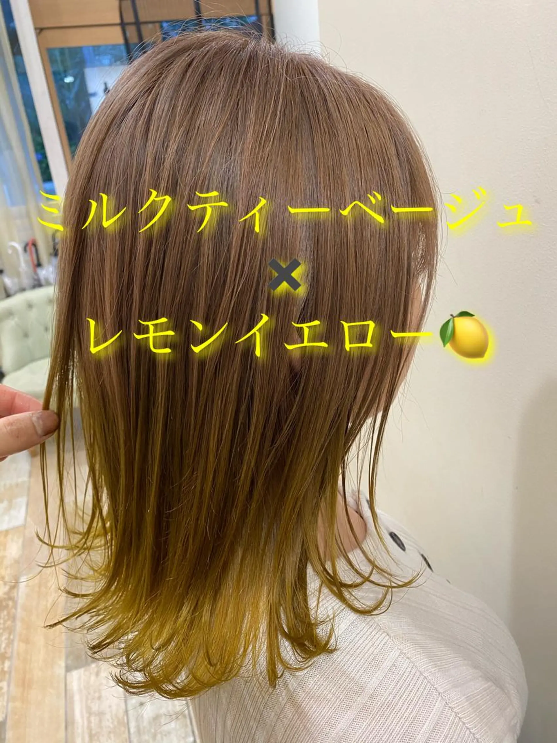 セミロング パーソナルカラー骨格 顔タイプ　小幡のその他イメージ
