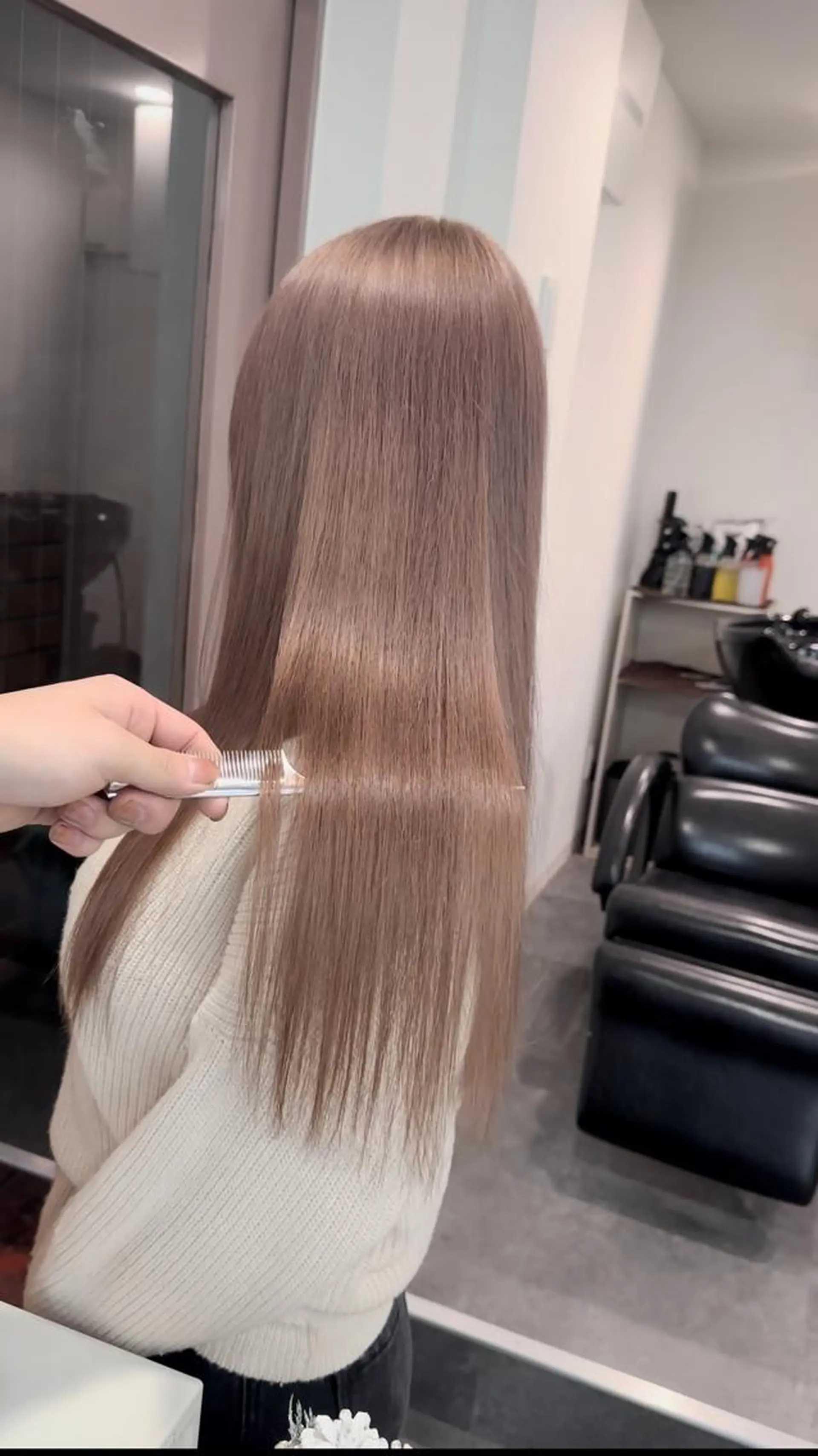 ロング トリートメント ♡なんば🫧透明感 🫧naako♡のヘアスタイル