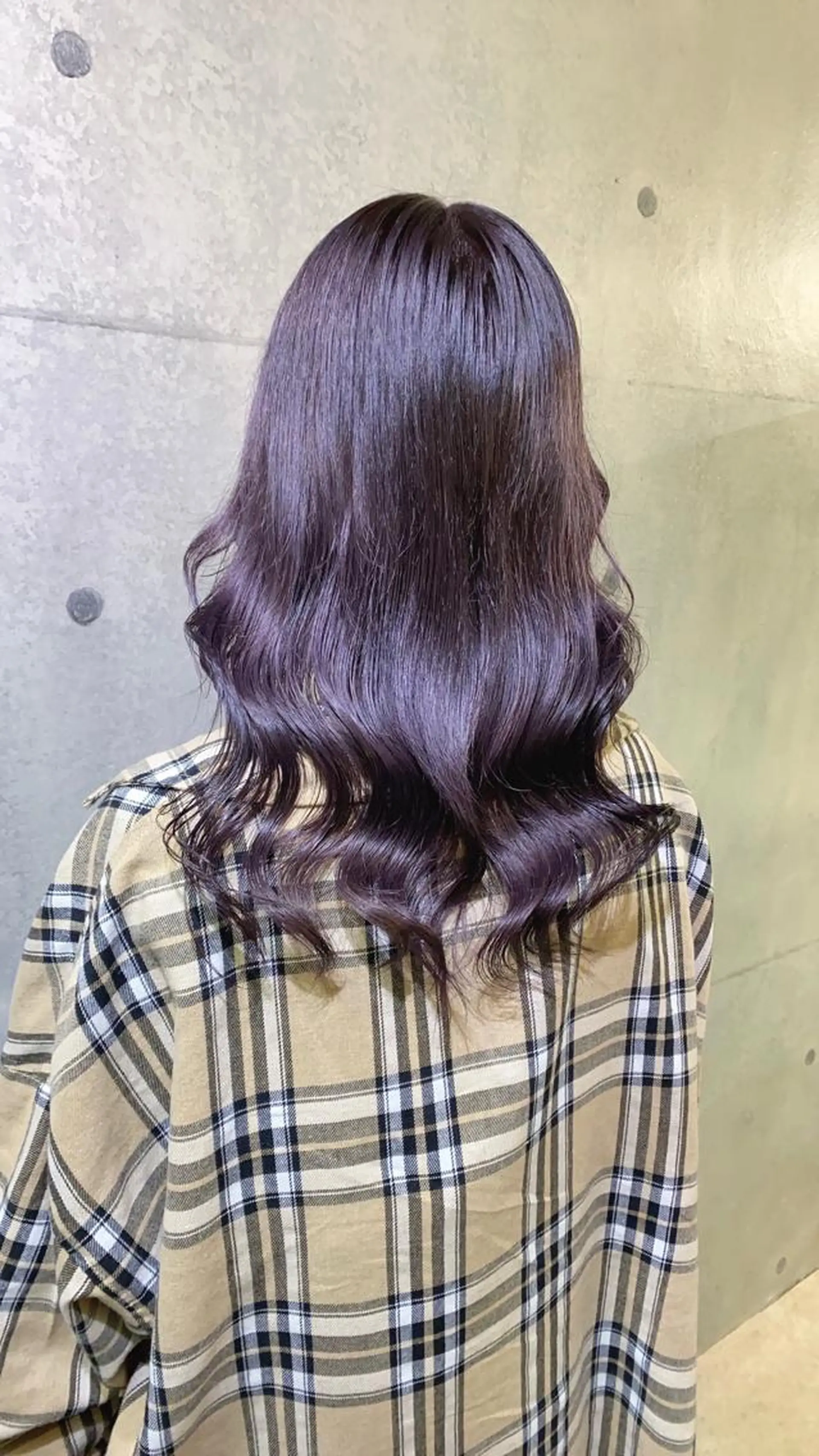 セミロング カラー ✨ブリーチなしカラー ×髪質改善✨松村 潤のヘアスタイル