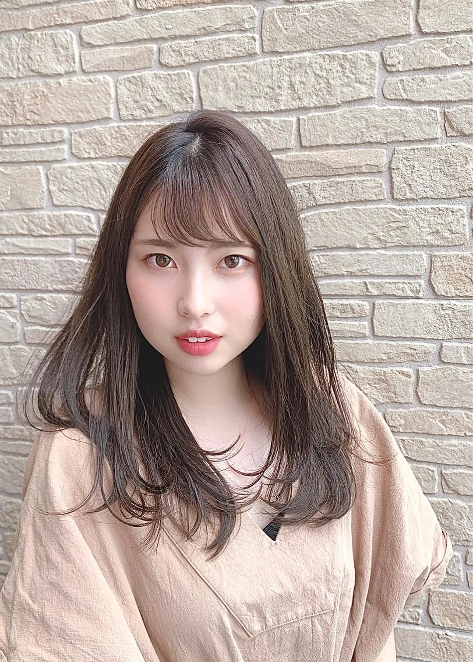 ロング カラー レイヤーカット メンズカット/レイヤ ーカット大名Lay.のヘアスタイル