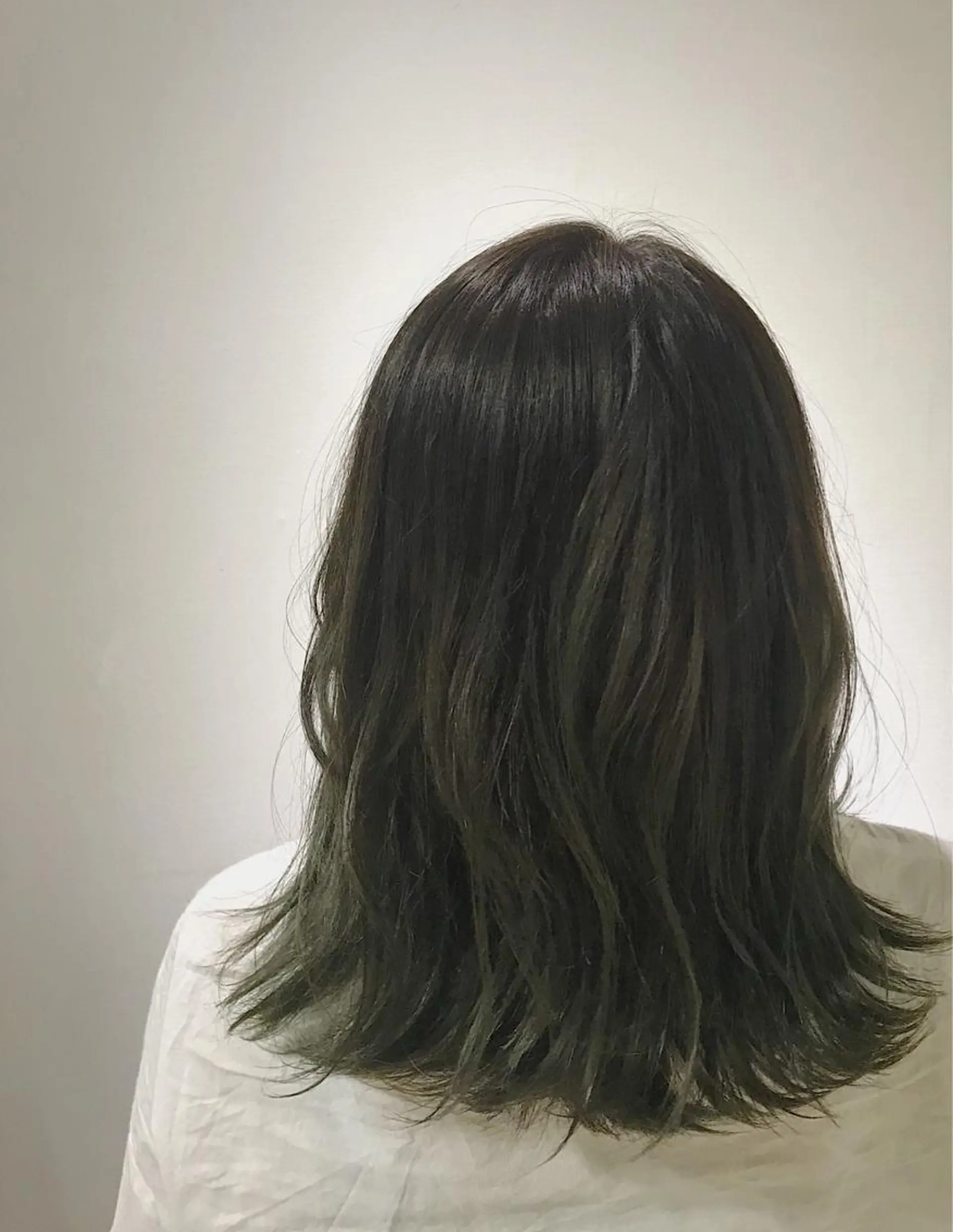 ミディアム カラー パーマ 年間1500人担当 代表 南一路のヘアスタイル