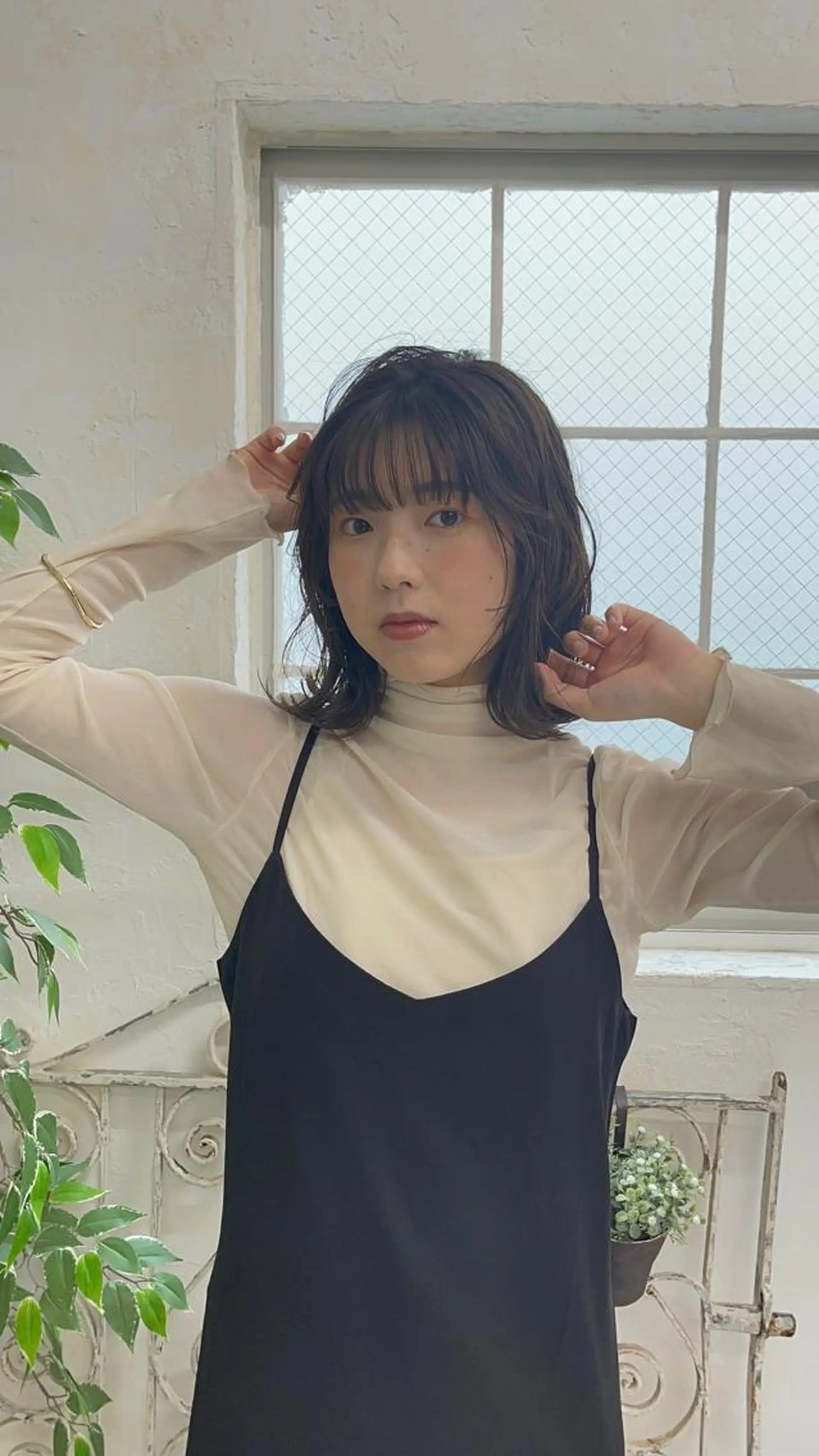 ミディアム カラー Lico所属・小川 楓華のヘアスタイル