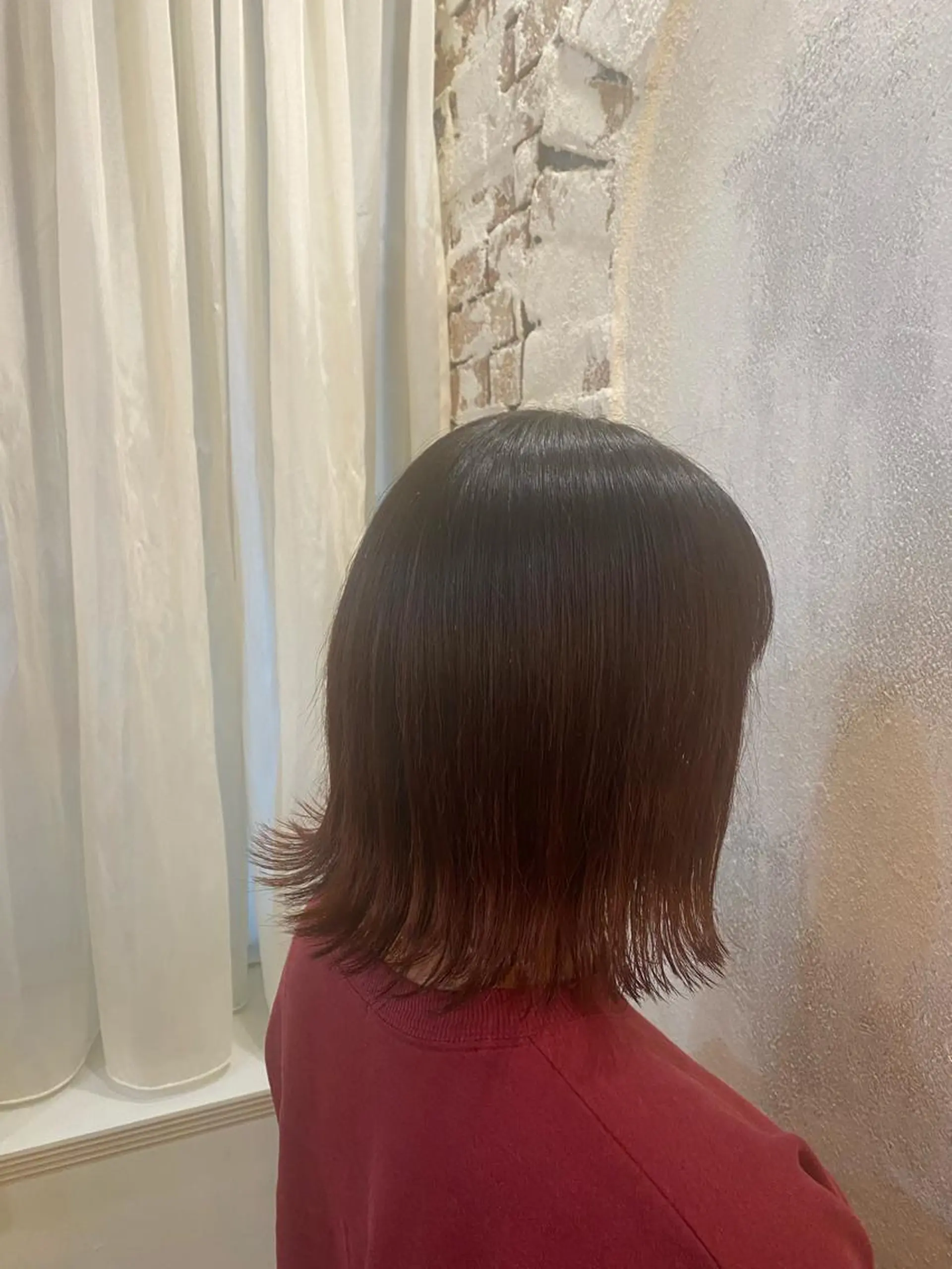 ミディアム カラー 理想のツヤ髪へ 👼谷山　潮音👼のヘアスタイル
