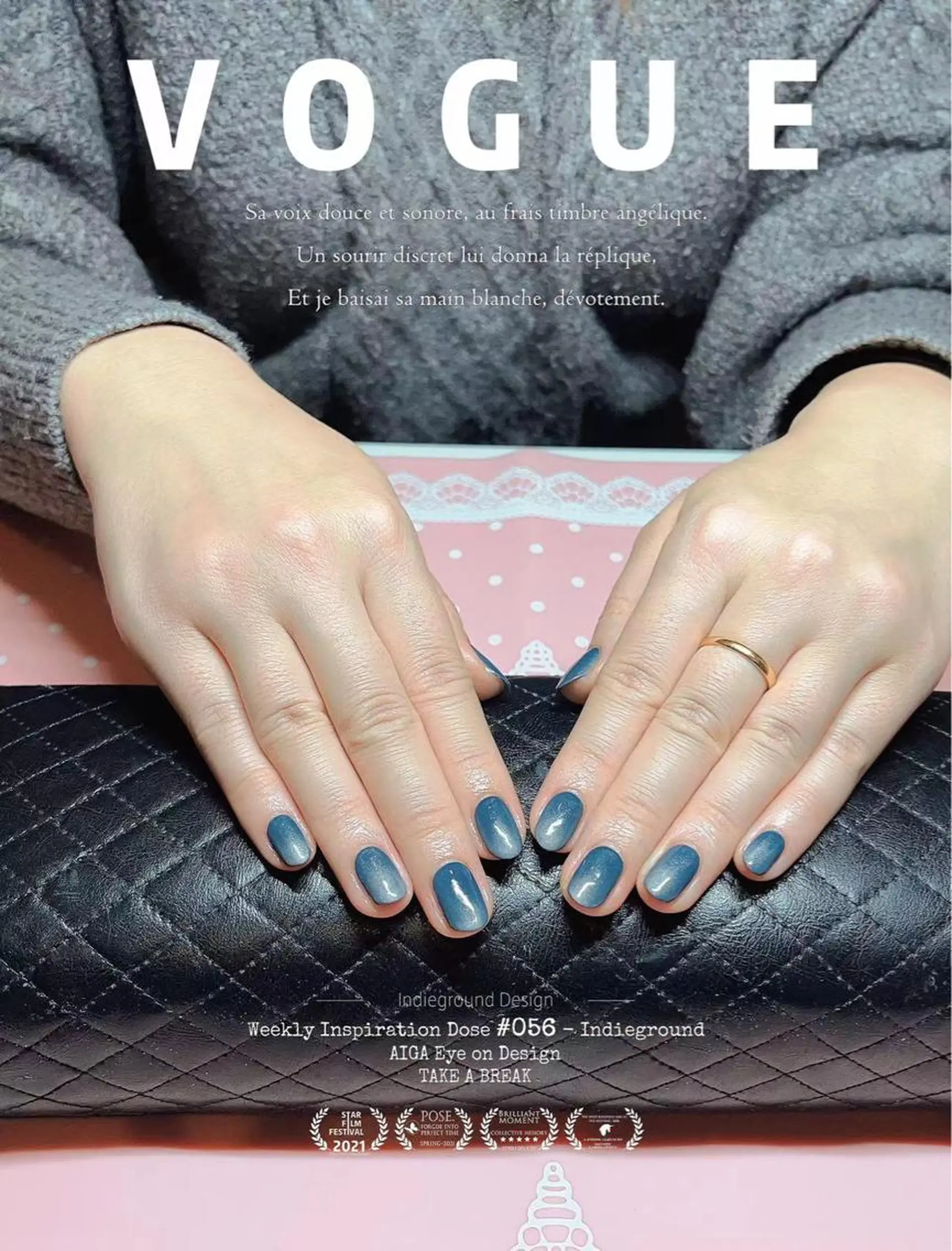 ネイル マグネットネイル Fairyフェアリーネイルサロン所属・Fairy フェアリーネイルのネイルデザイン