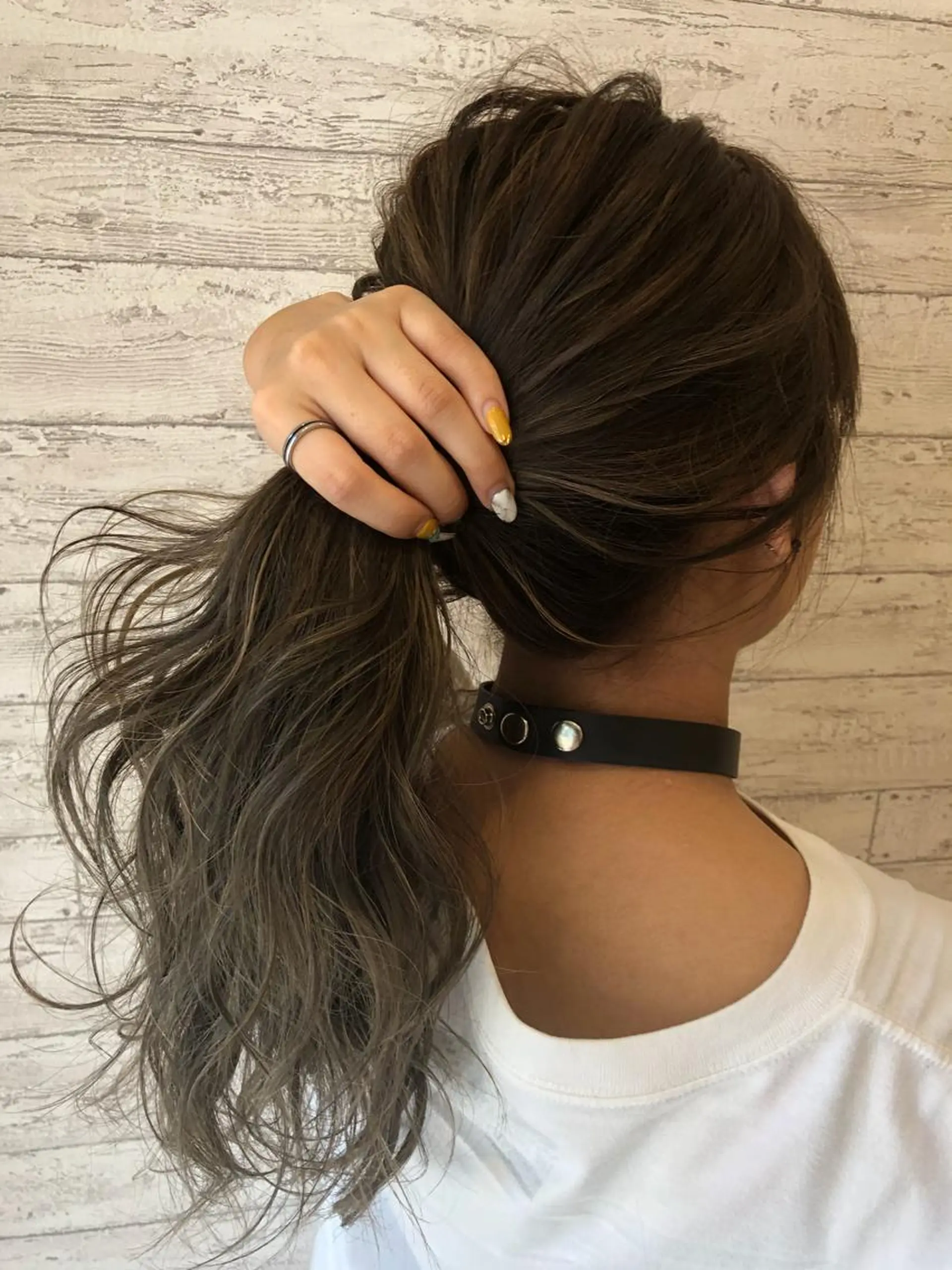 ロング カラー カット ヘアカラー トリートメント ヘッドスパ ☆ハイトーン口コミ◎ WiLL/京橋のヘアスタイル