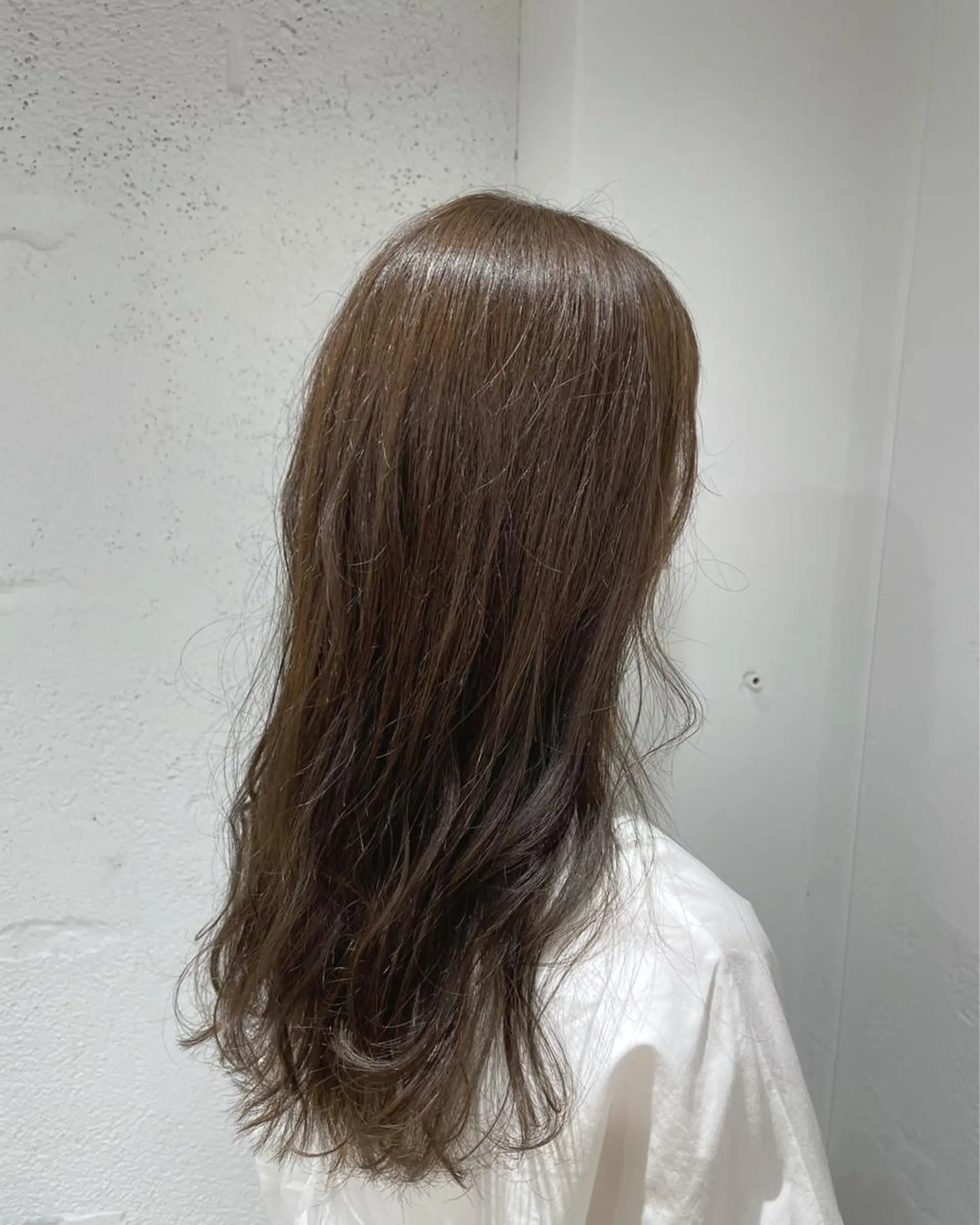 ロング カラー カット トリートメント 暖色カラー🍊 ボブ🌿顔周りcutのヘアスタイル