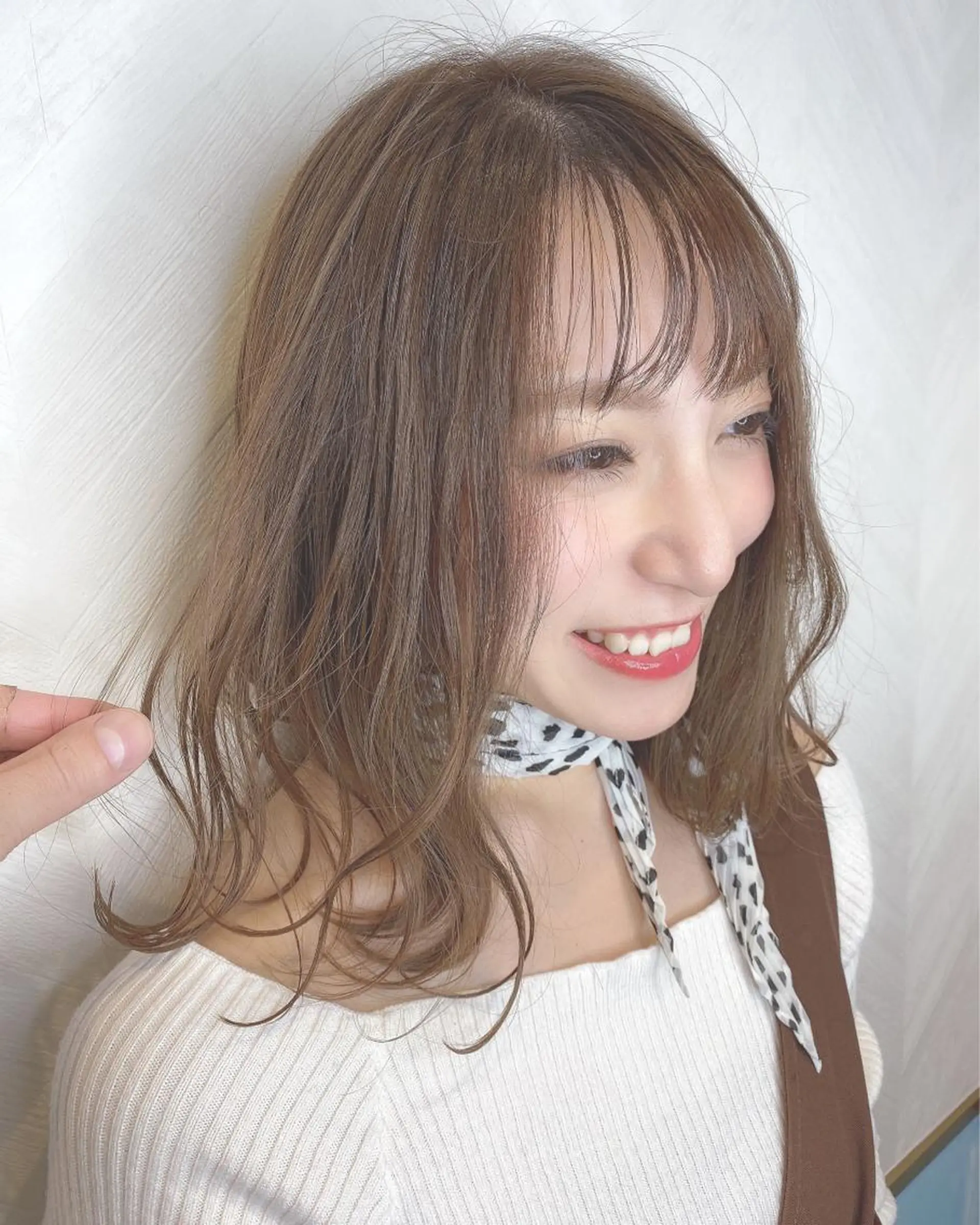 ミディアム カット ヘアカラー トリートメント lond strada所属・🌟モテ髪ショート 🌟店長　津賀涼のヘアスタイル