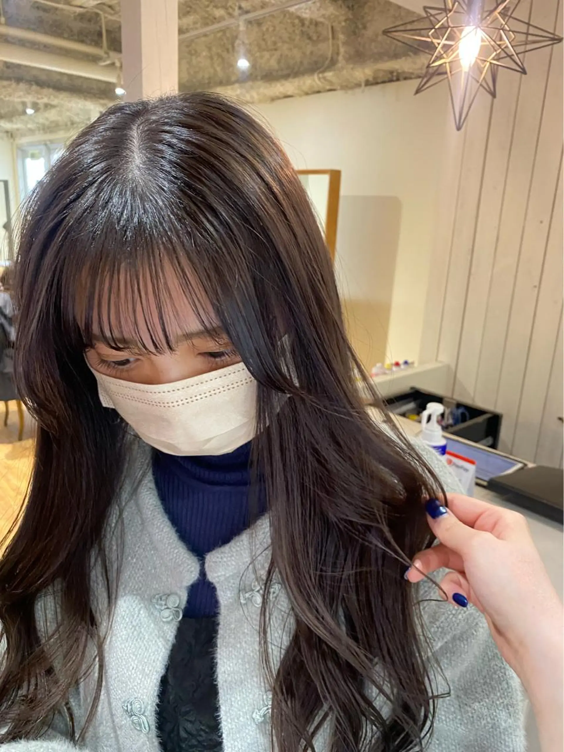 ロング ヘアカラー ☁️透明感カラー☁️ Reikaのヘアスタイル