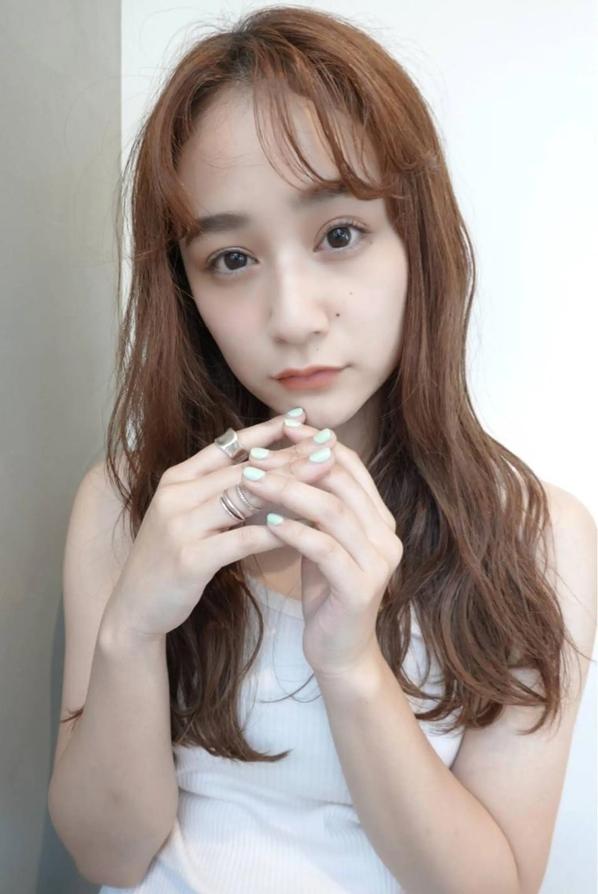 ロング カラー 遠藤 眞実のヘアスタイル