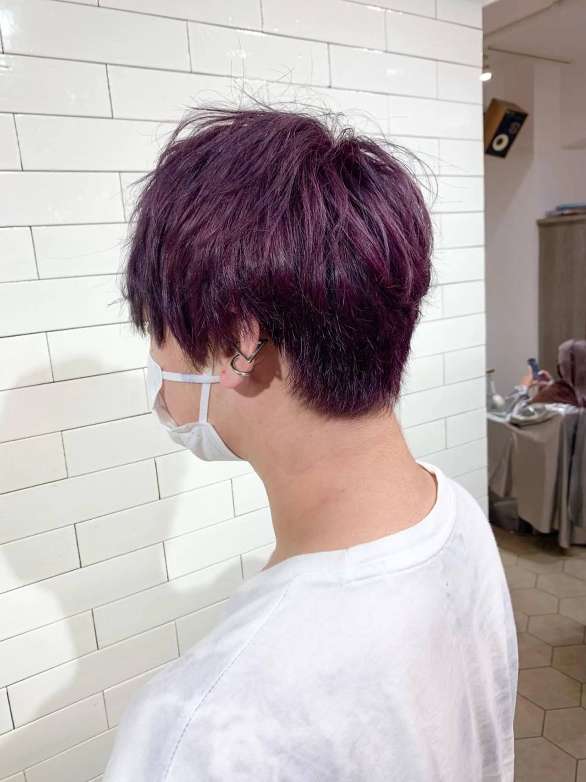 メンズ カット トリートメント 髪質改善✨ レイヤー得意🌈のヘアスタイル
