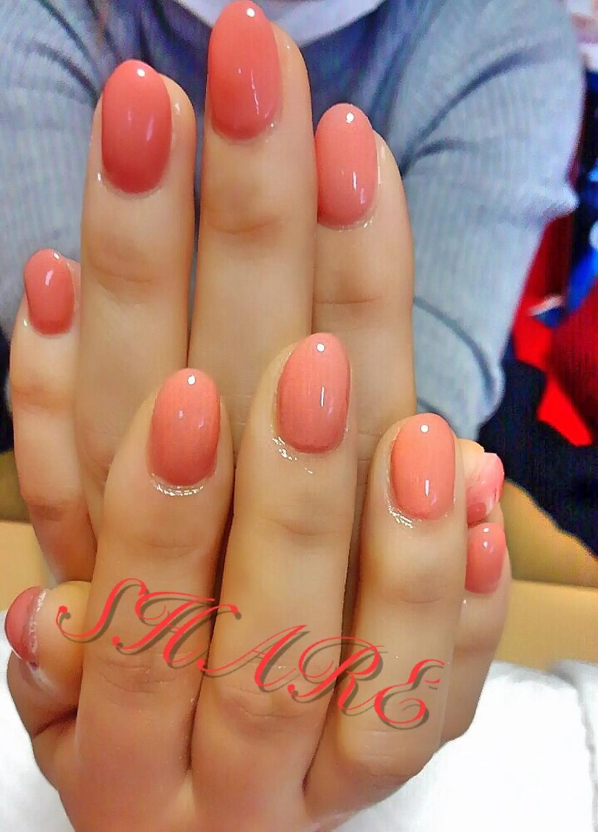 ショート ハンドネイル Sunny&RoyGBiv所属・hiranaka mayuのネイルデザイン